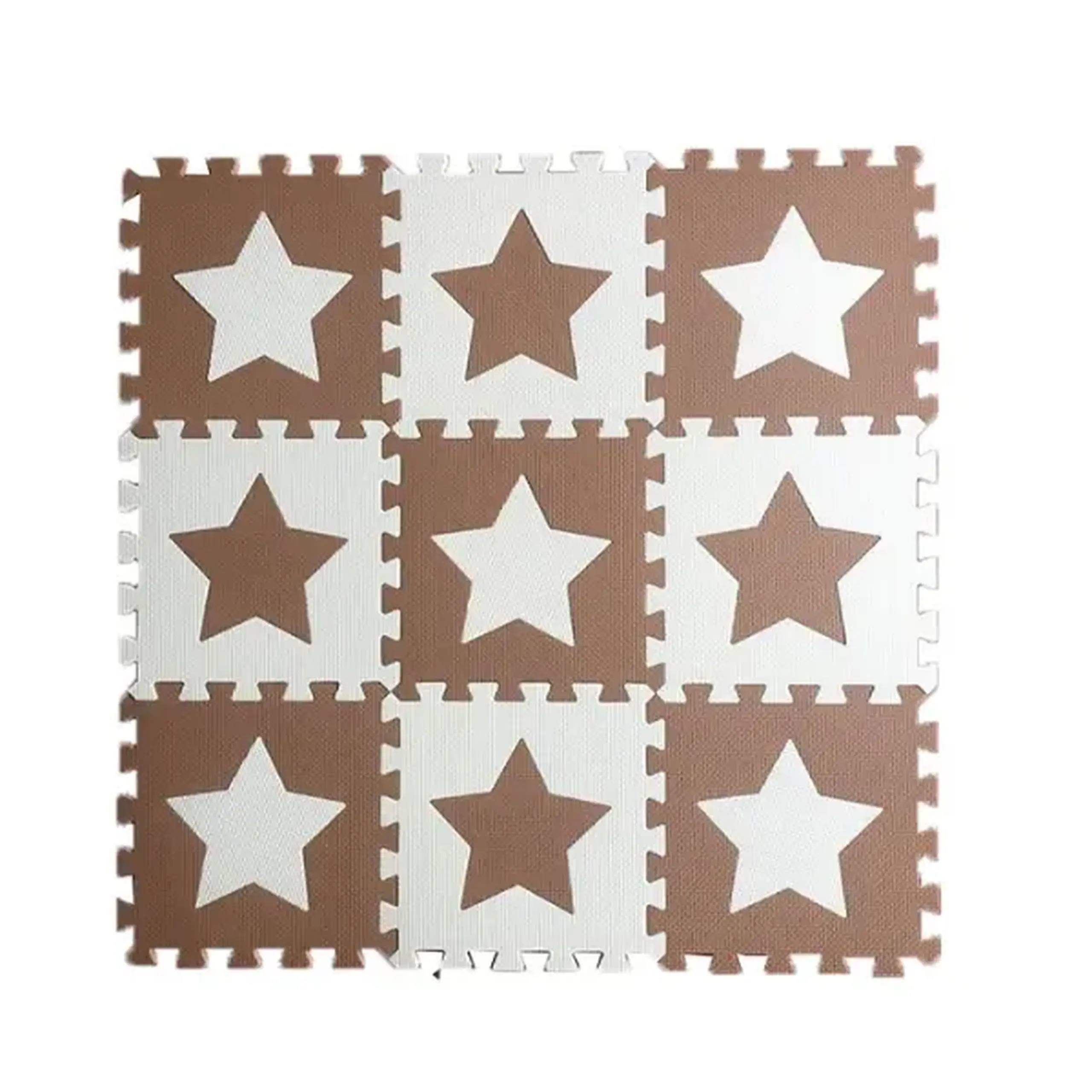 Covoraș-puzzle educativ „Steluțe”, 9 elem.