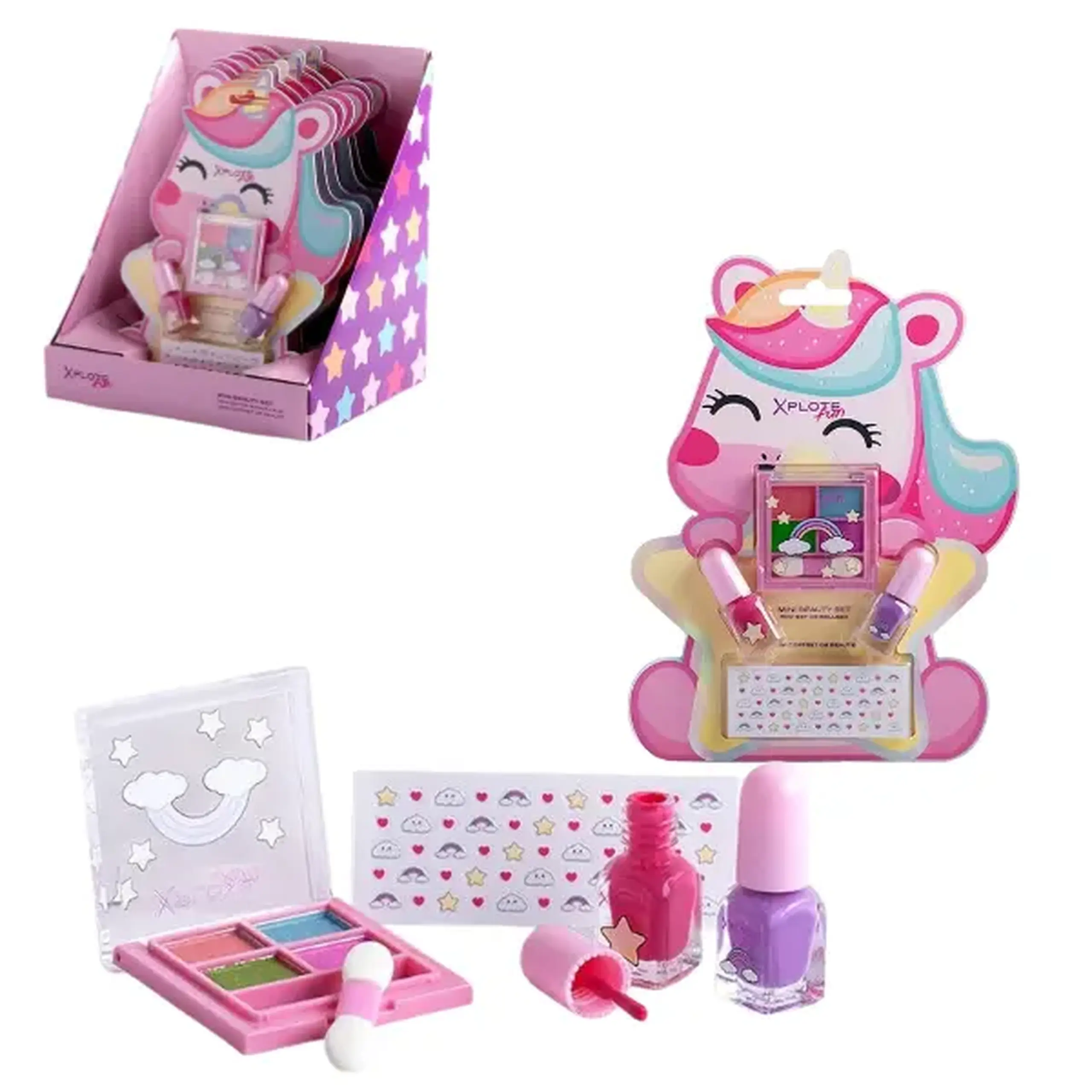 Set mini de frumusețe XPLOTE FUN „Unicorn Fericit”