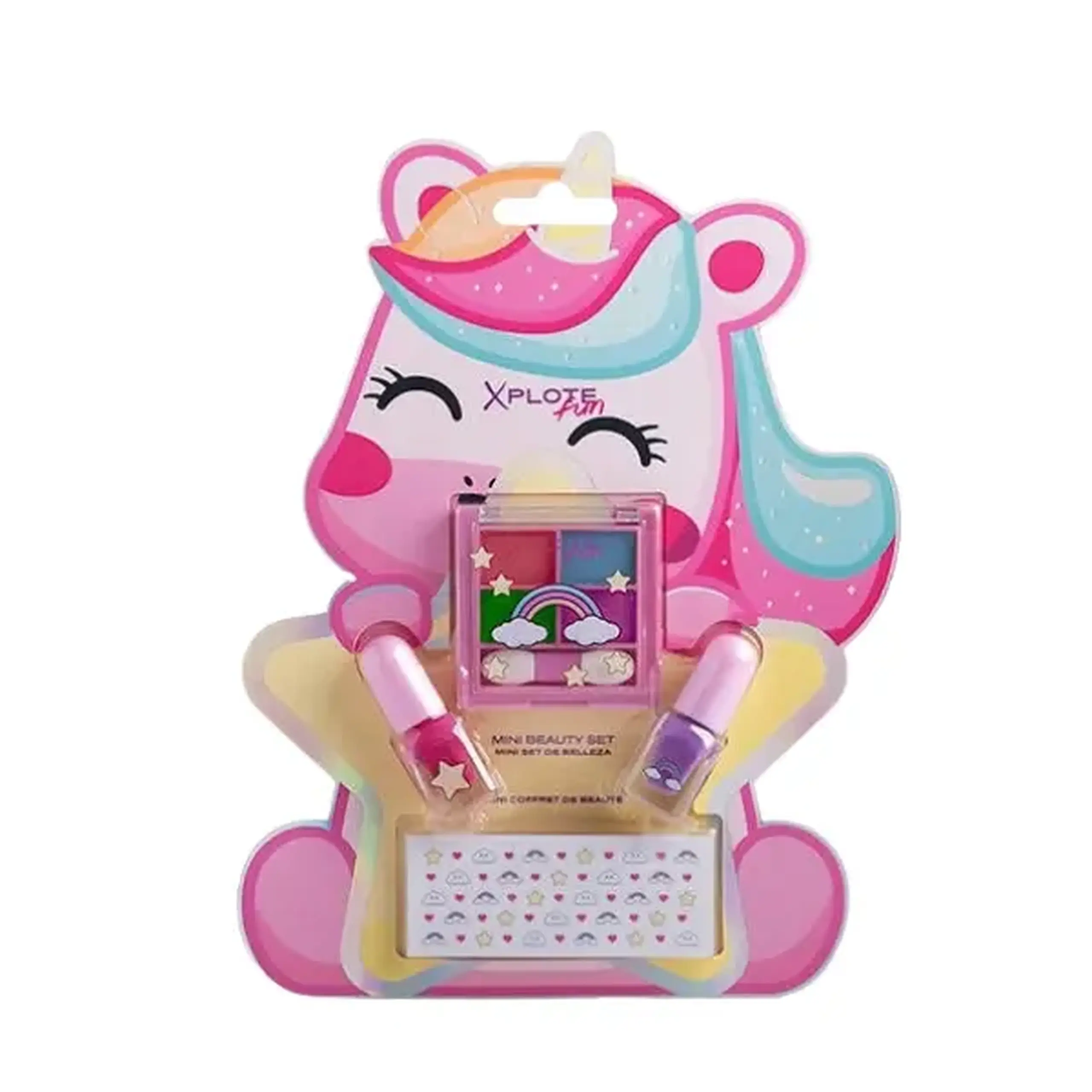 Set mini de frumusețe XPLOTE FUN „Unicorn Fericit”