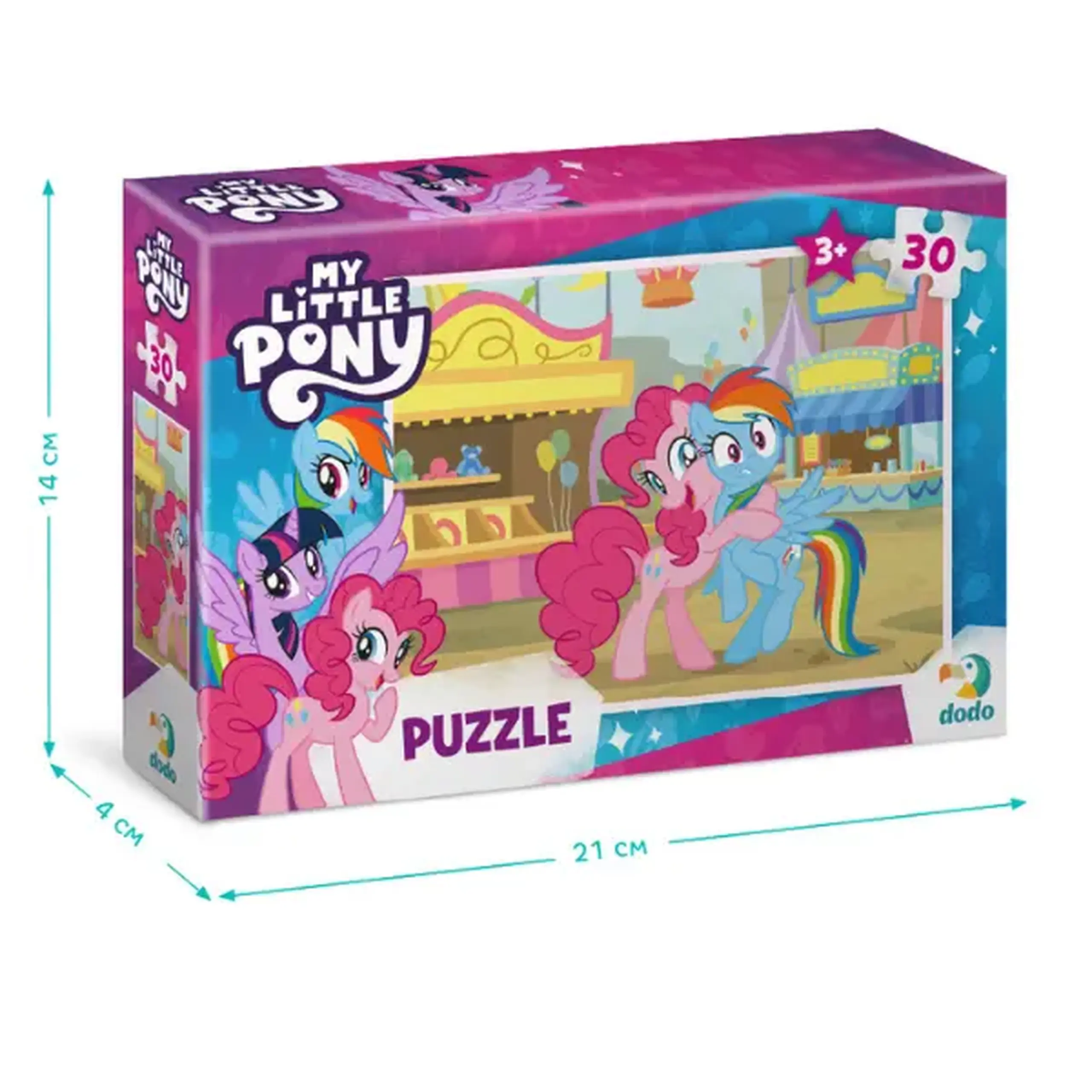 Puzzle My Little Pony „Parcul de distracții” 30 de piese