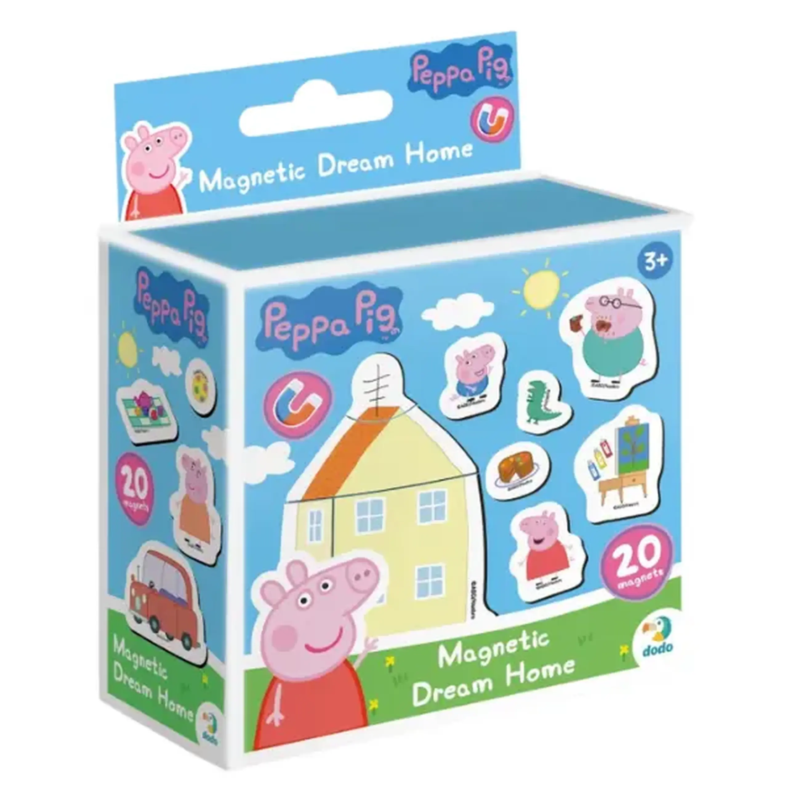 Joc magnetic "Casa de vis", seria Peppa Pig, 20 elem.