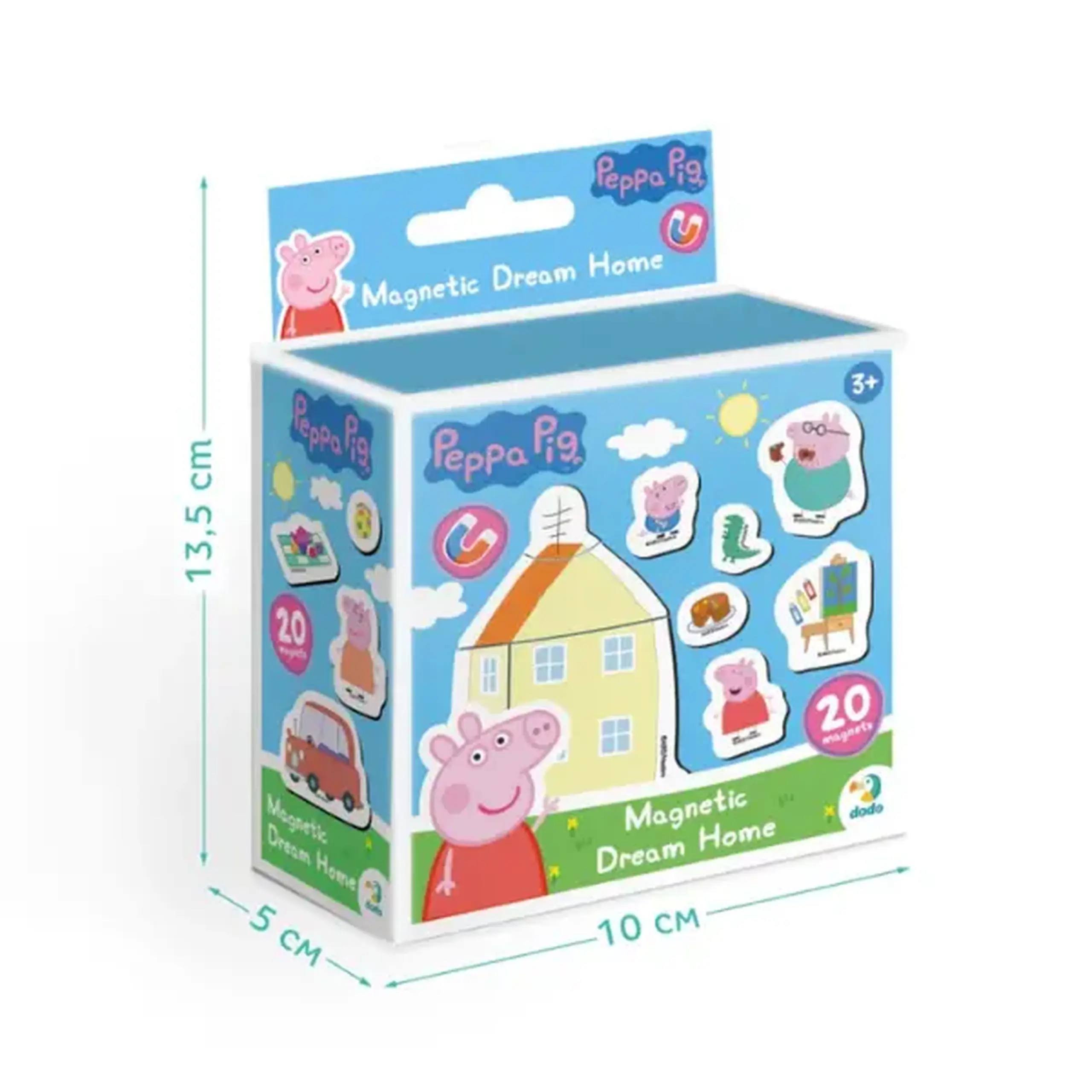 Joc magnetic "Casa de vis", seria Peppa Pig, 20 elem.