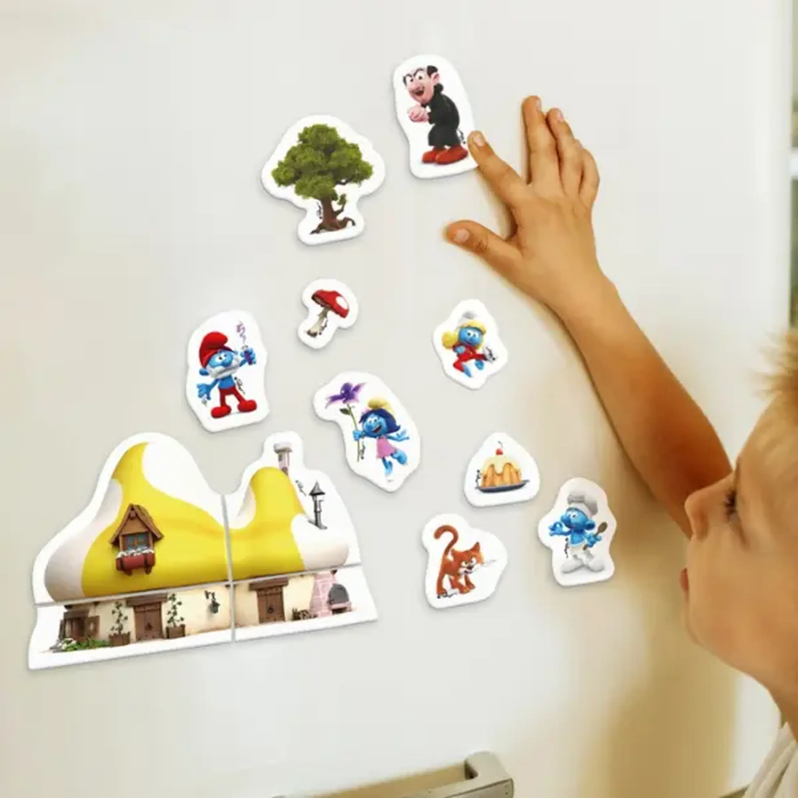 Joc magnetic "Casa de vis", seria Smurfii, 20 elem.