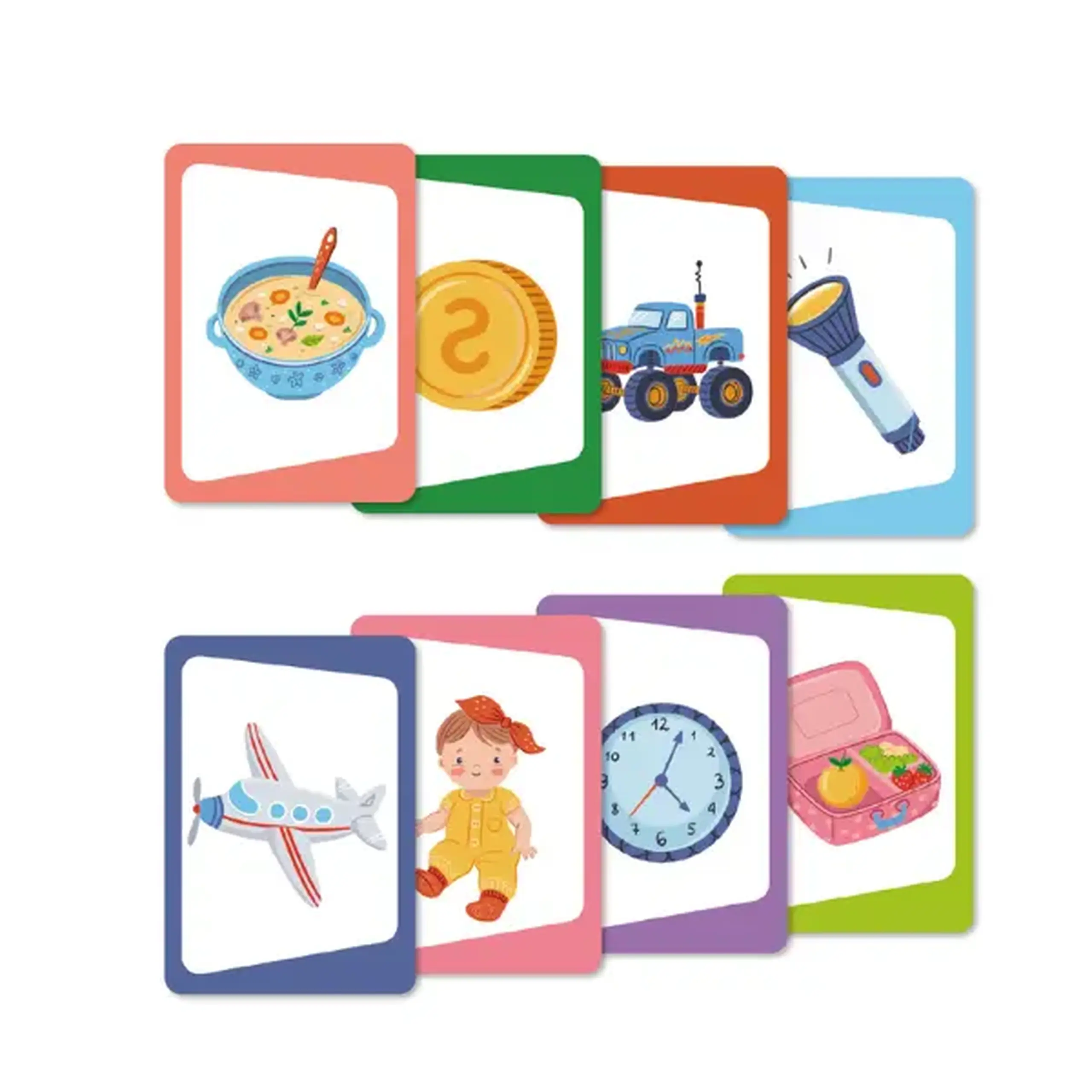 Setul educativ de carduri „Ghicește obiectul”