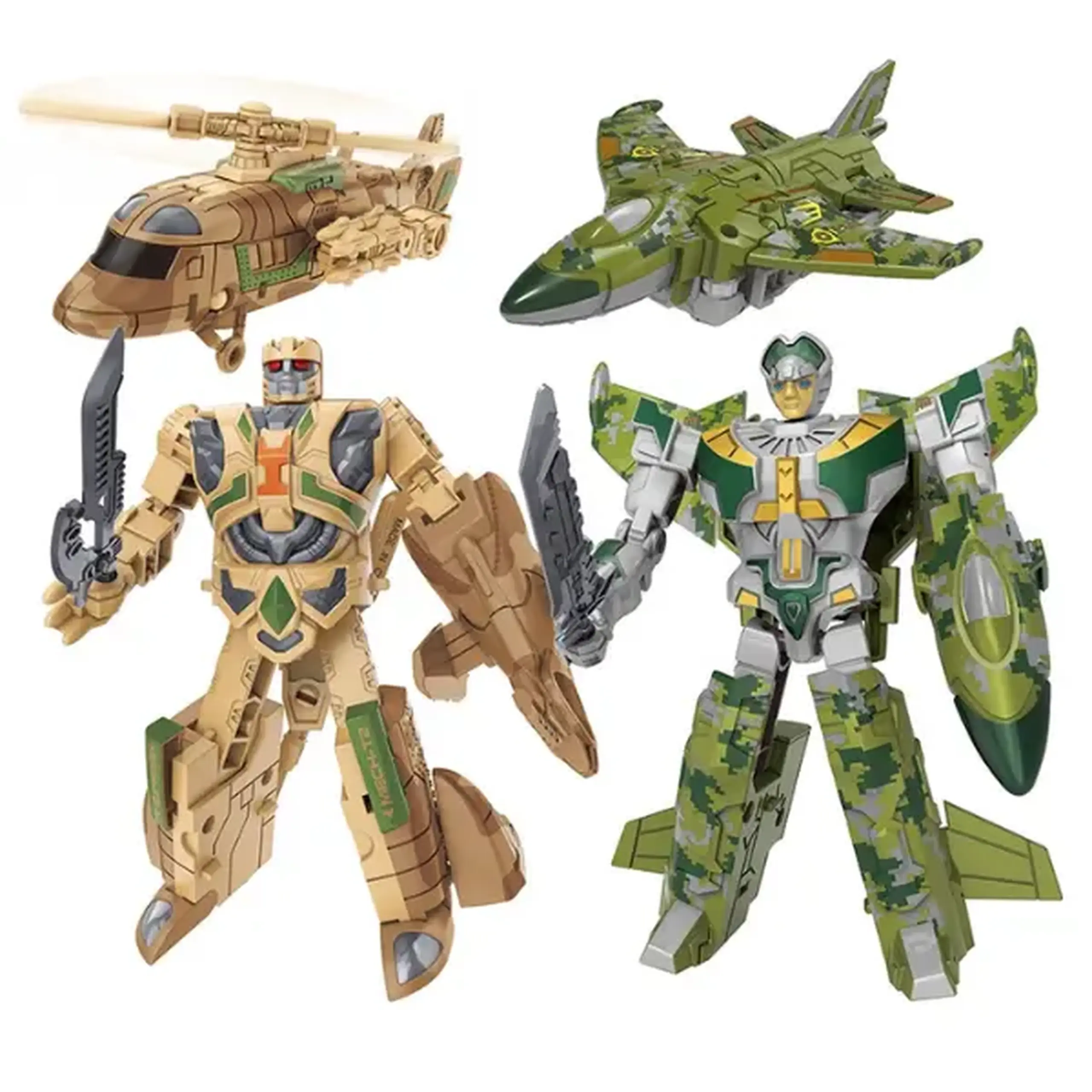 Robot-Transformator „Avion militar"