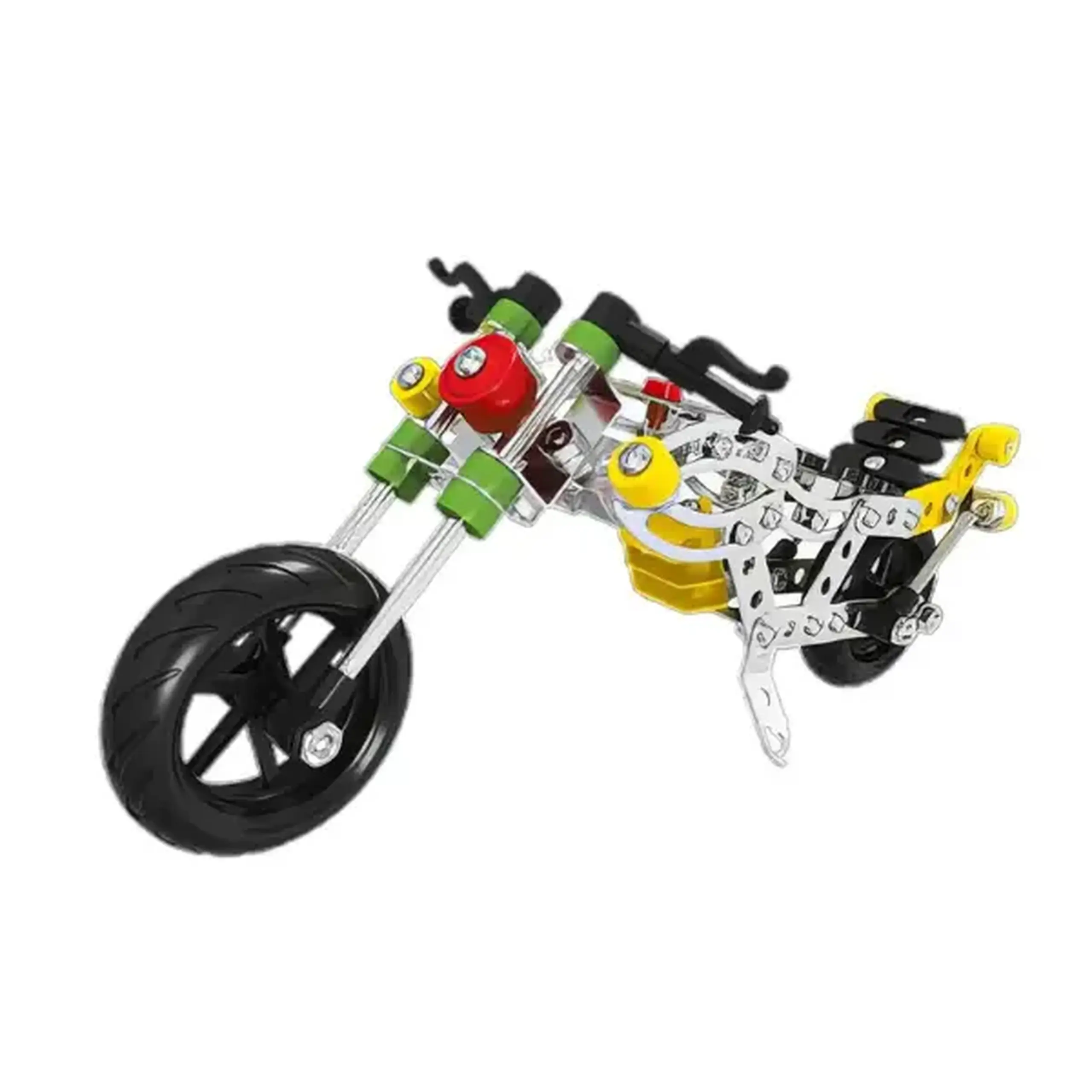 Set de construcție metalic 5 în 1 „Motociclete”, 283 elem.
