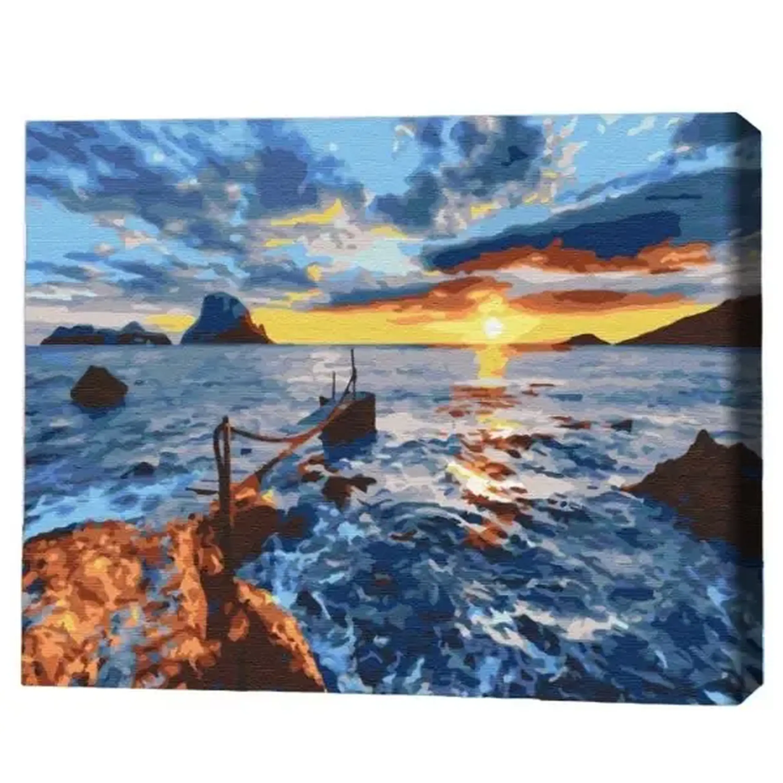 Pictură pe numere 40х50 cm (fără cutie) – În vest