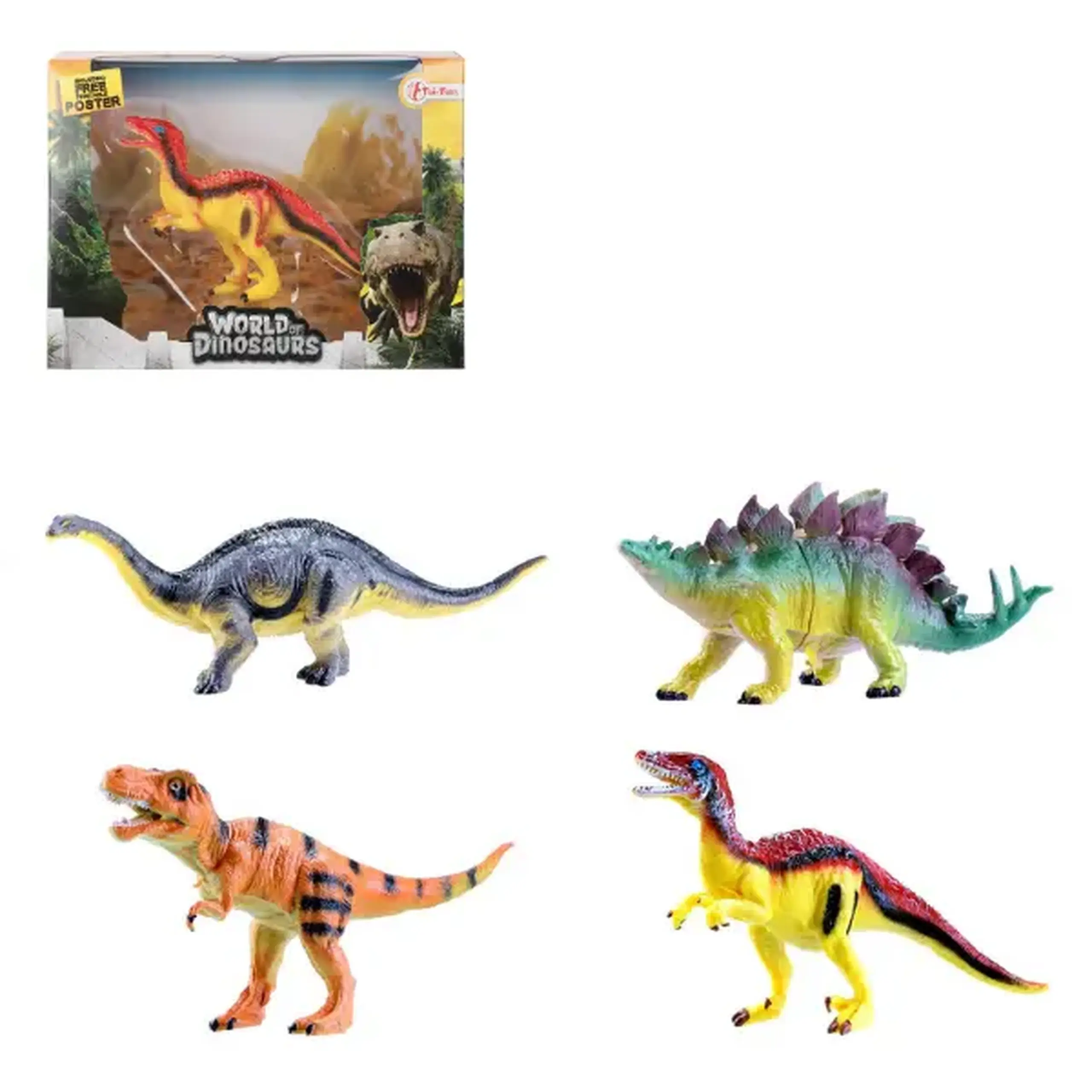 Aventuri cu dinozauri. 4 modele