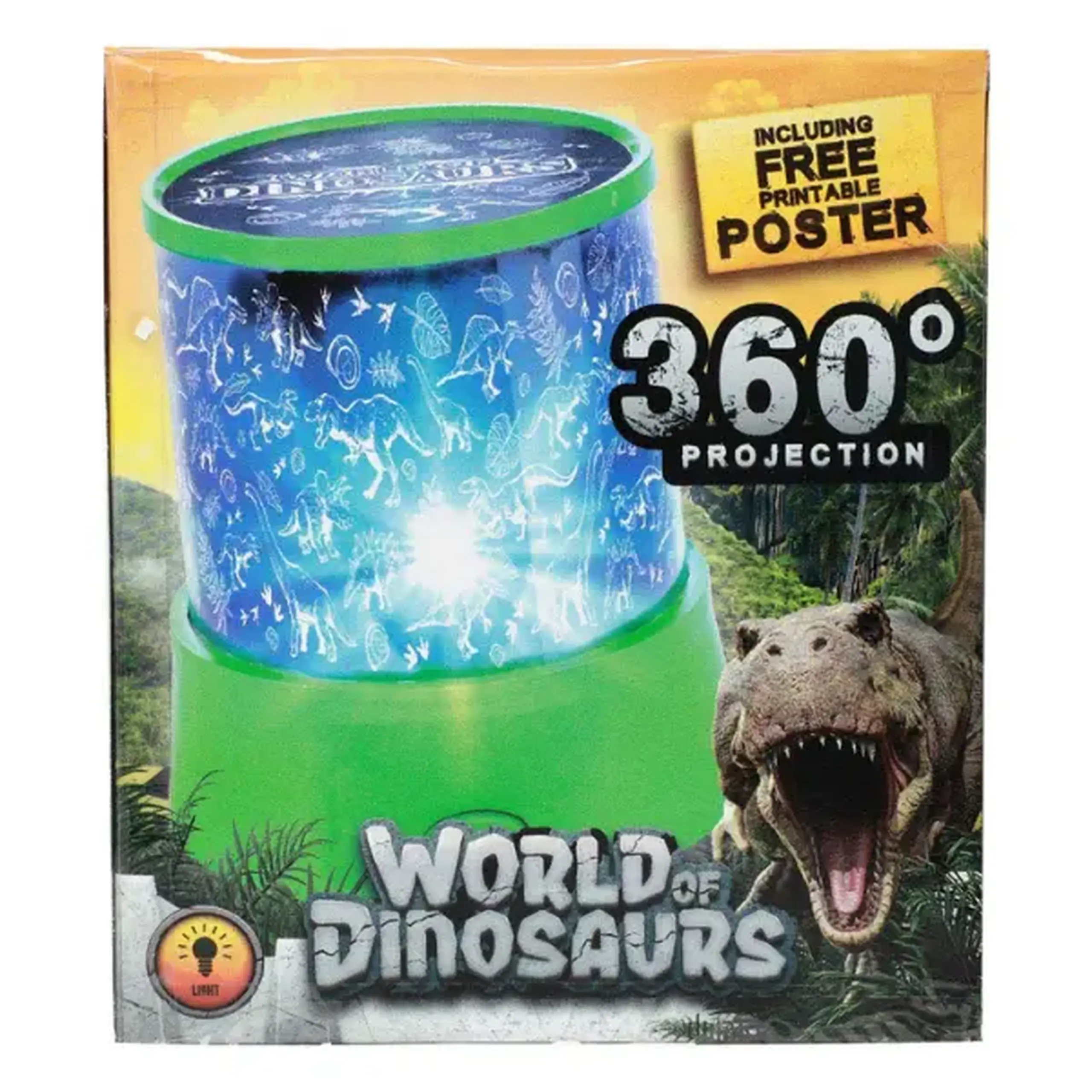 Proiector „Lumea dinozaurilor” - aventuri magice