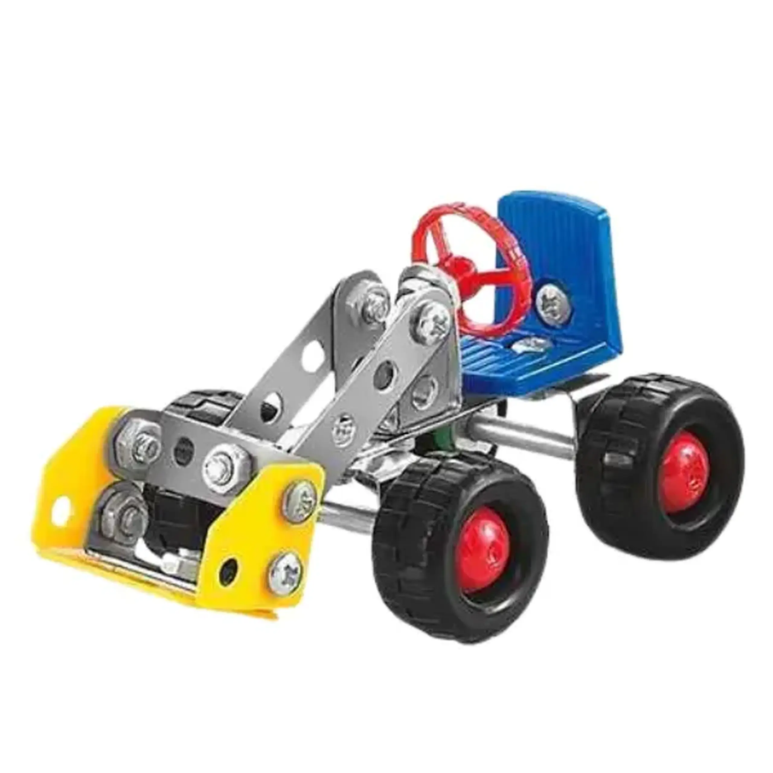 Set de construcție metalic „Buldozer” – 64 piese