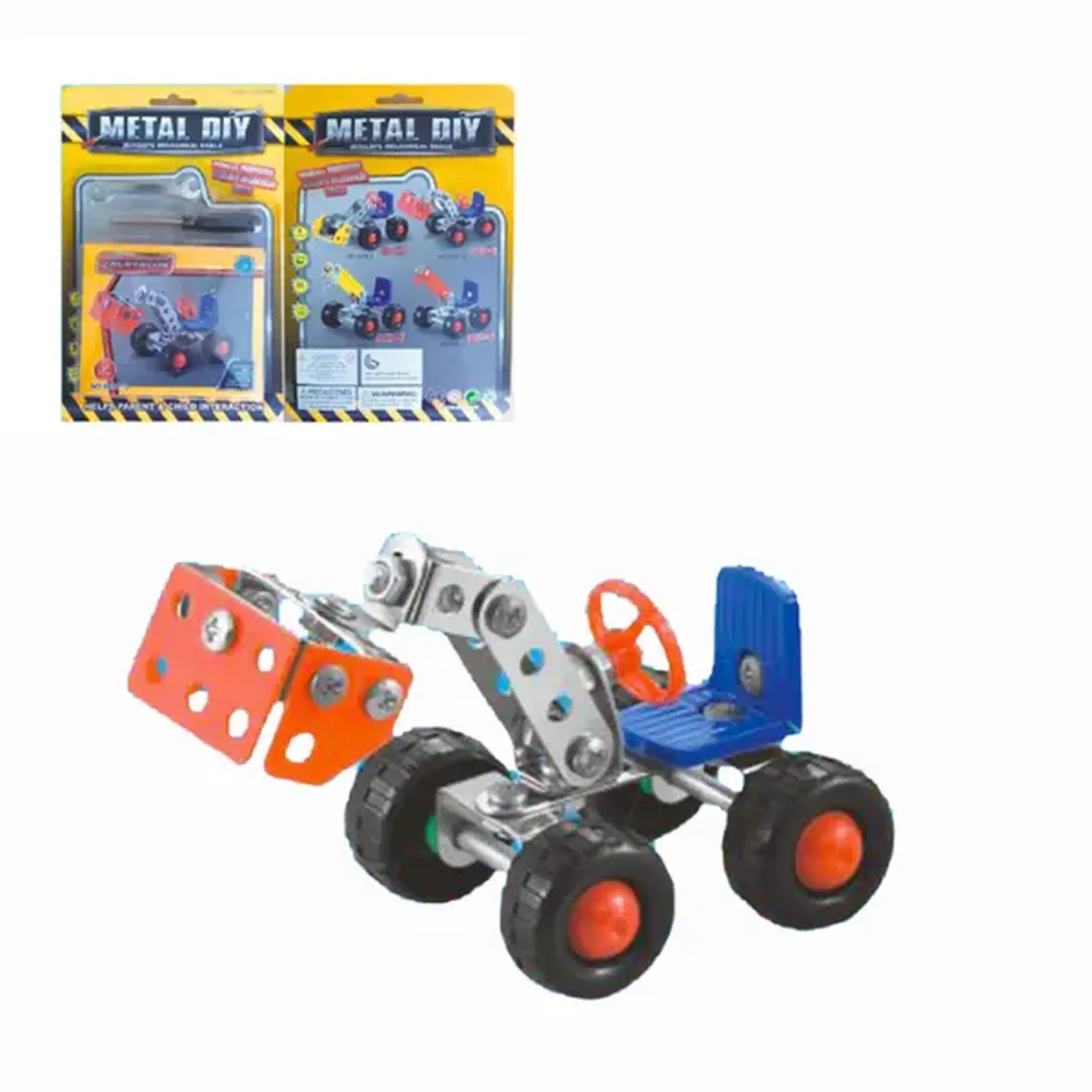 Set de construcție metalic „Excavator”