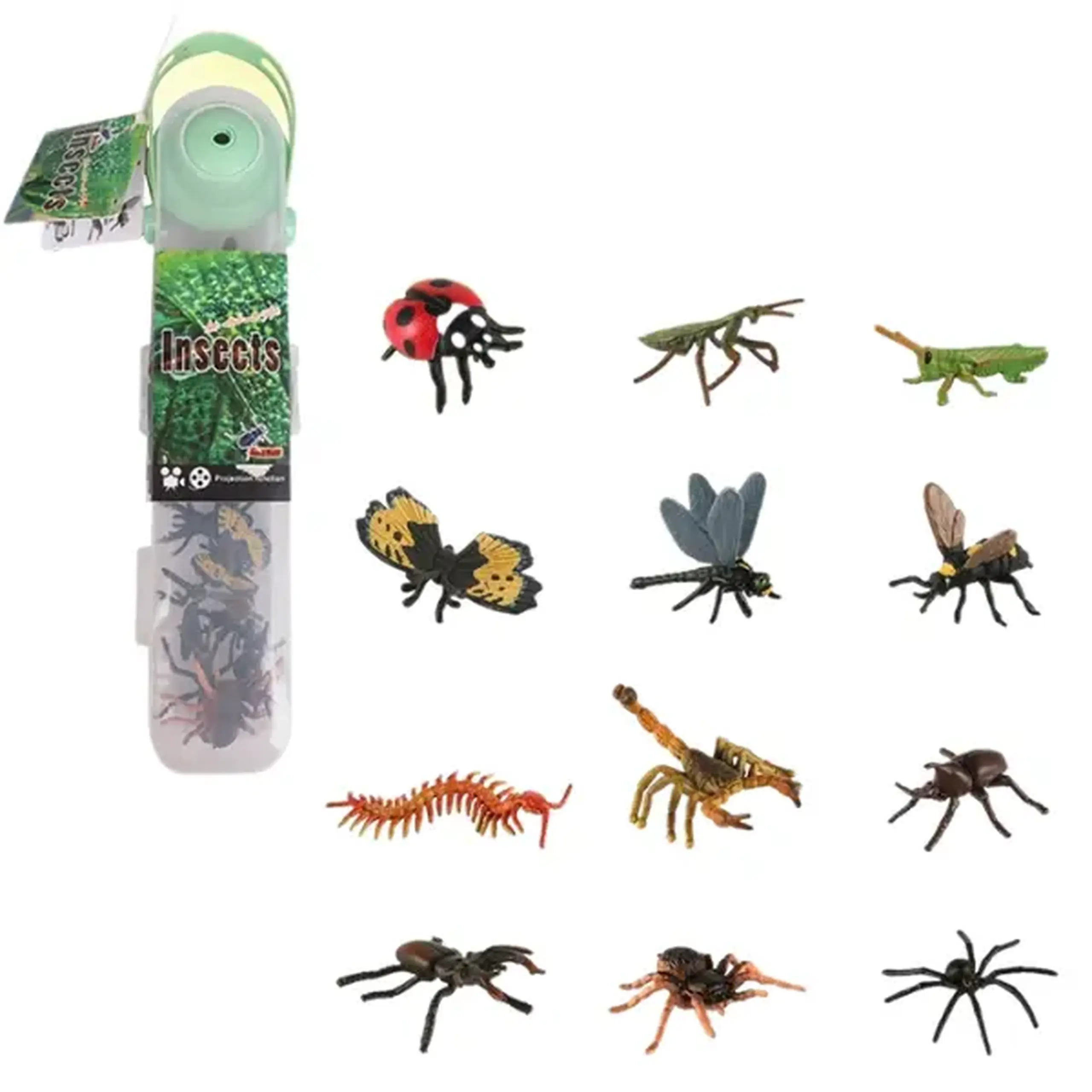 Set de mini-figurine „Colecția Gândacilor și Fluturilor”