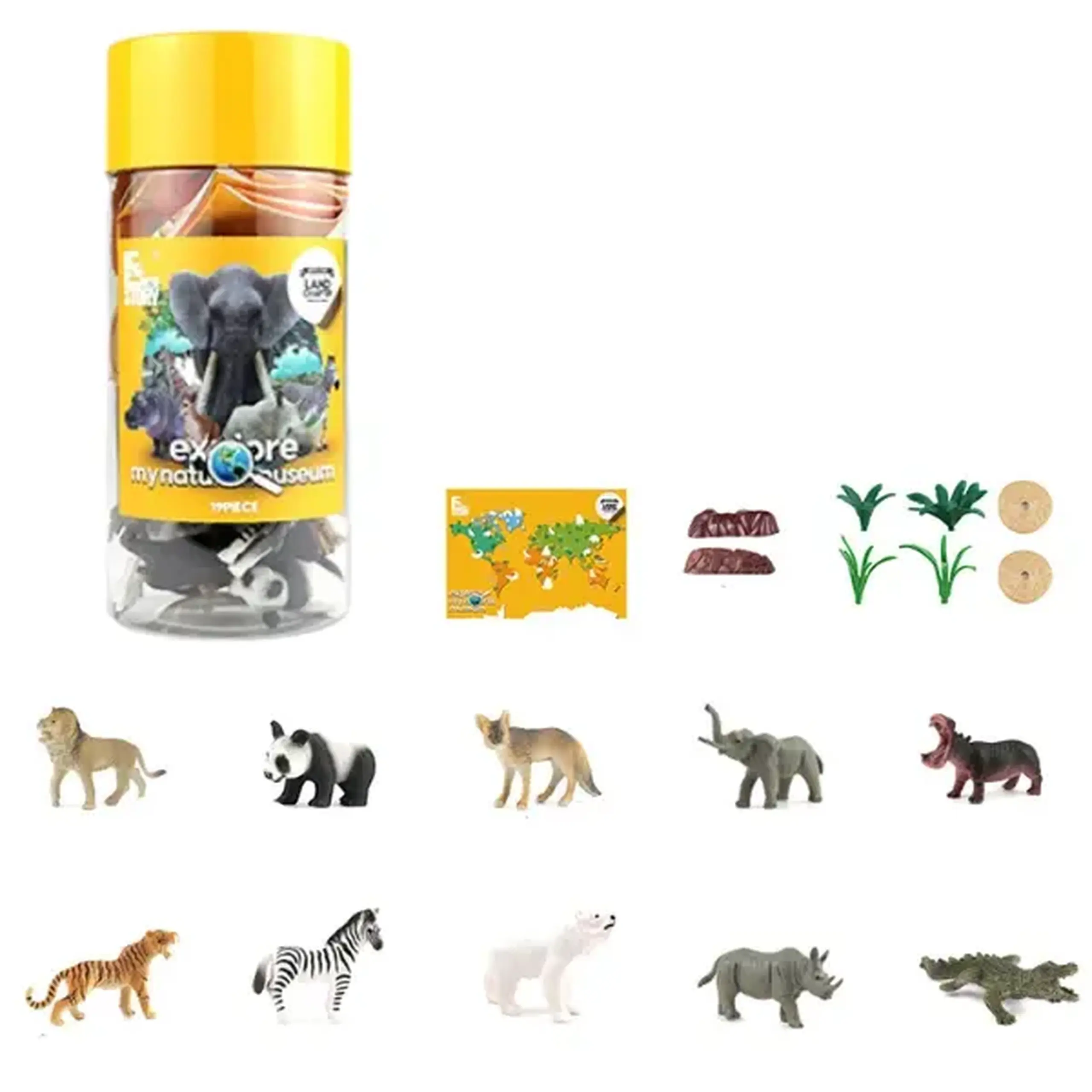 Set de mini-figurine „Lumea animalelor”