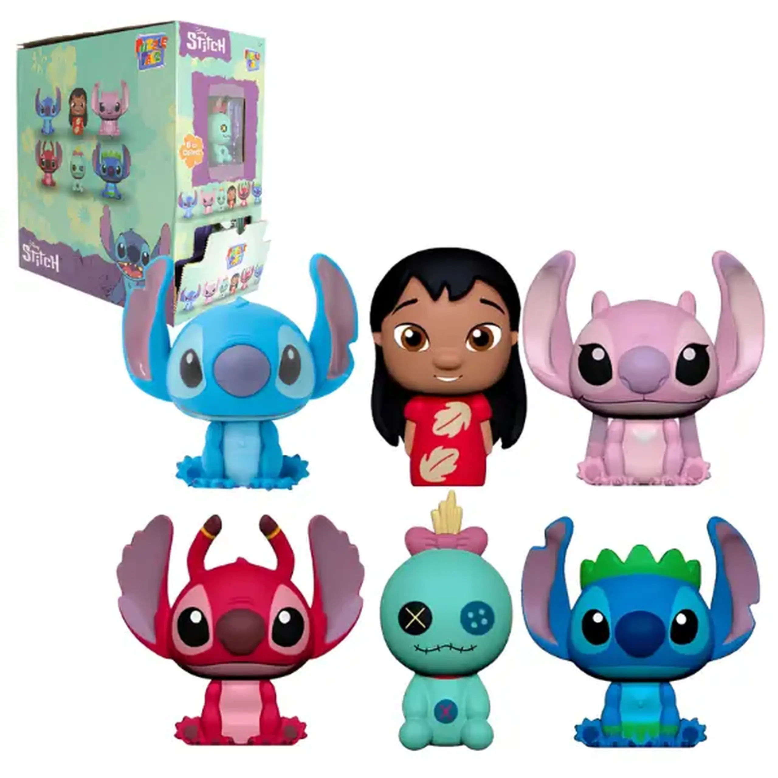 3D radieră din seria "Lilo & Stitch", 6 modele