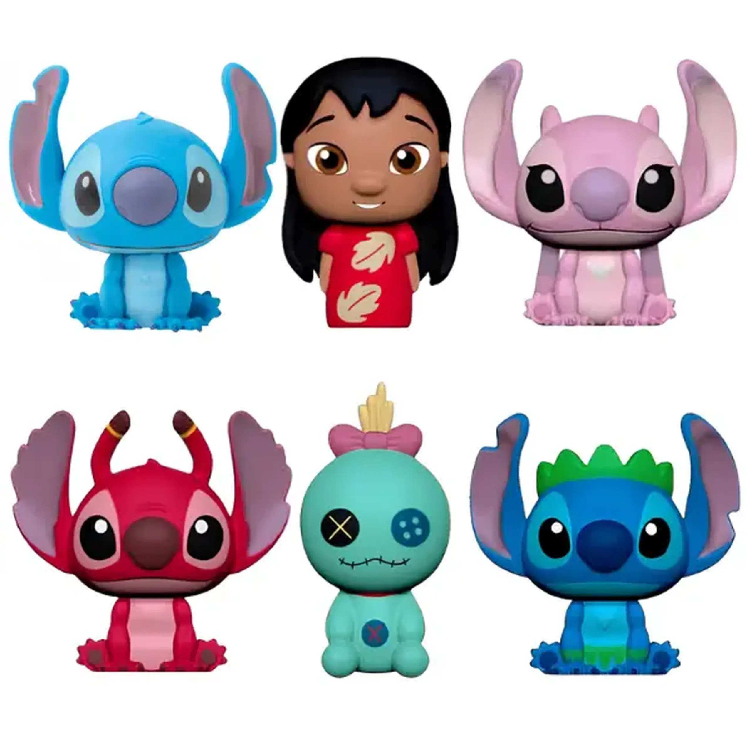3D radieră din seria "Lilo & Stitch", 6 modele
