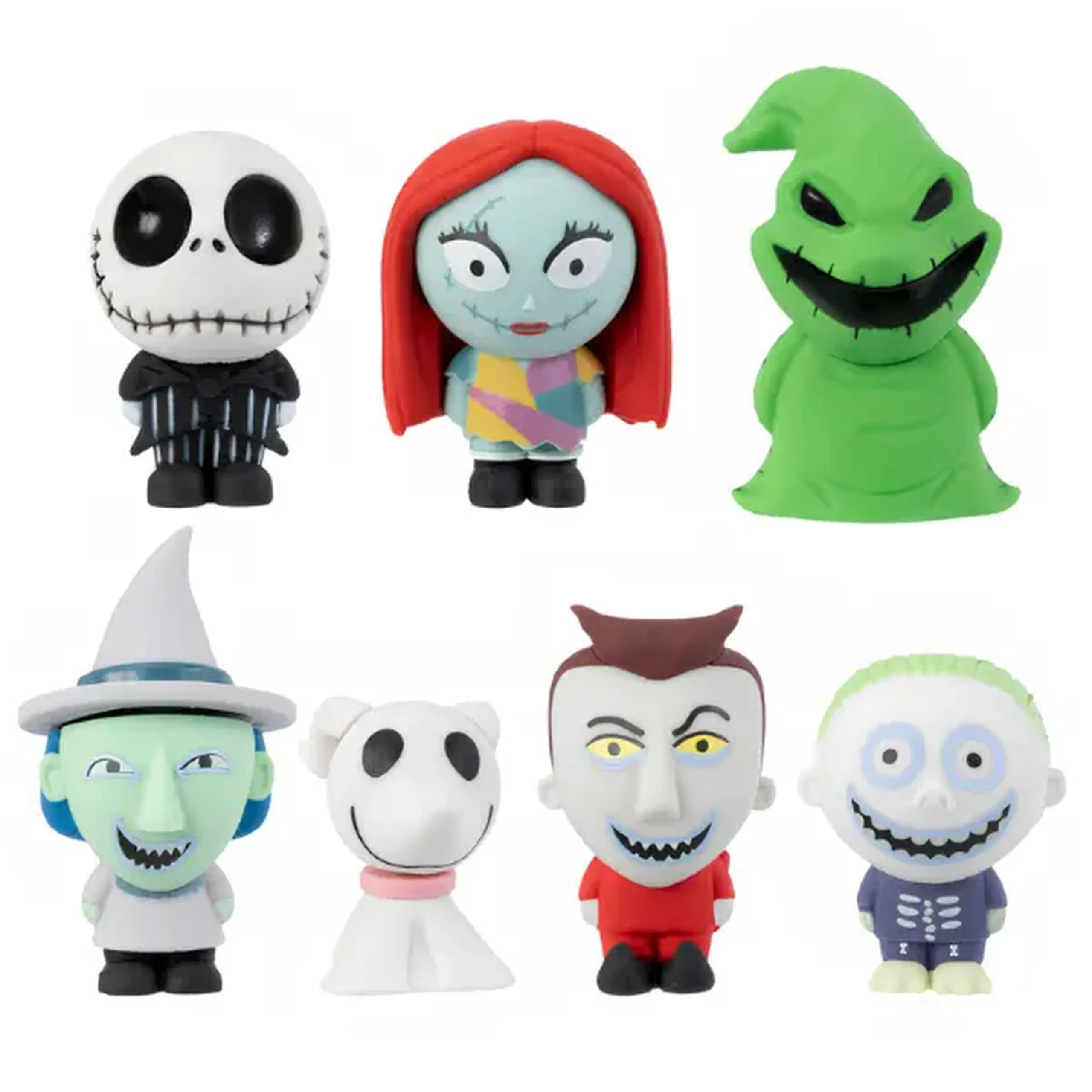 3D radieră din seria "Nightmare before Christmas", 7 modele