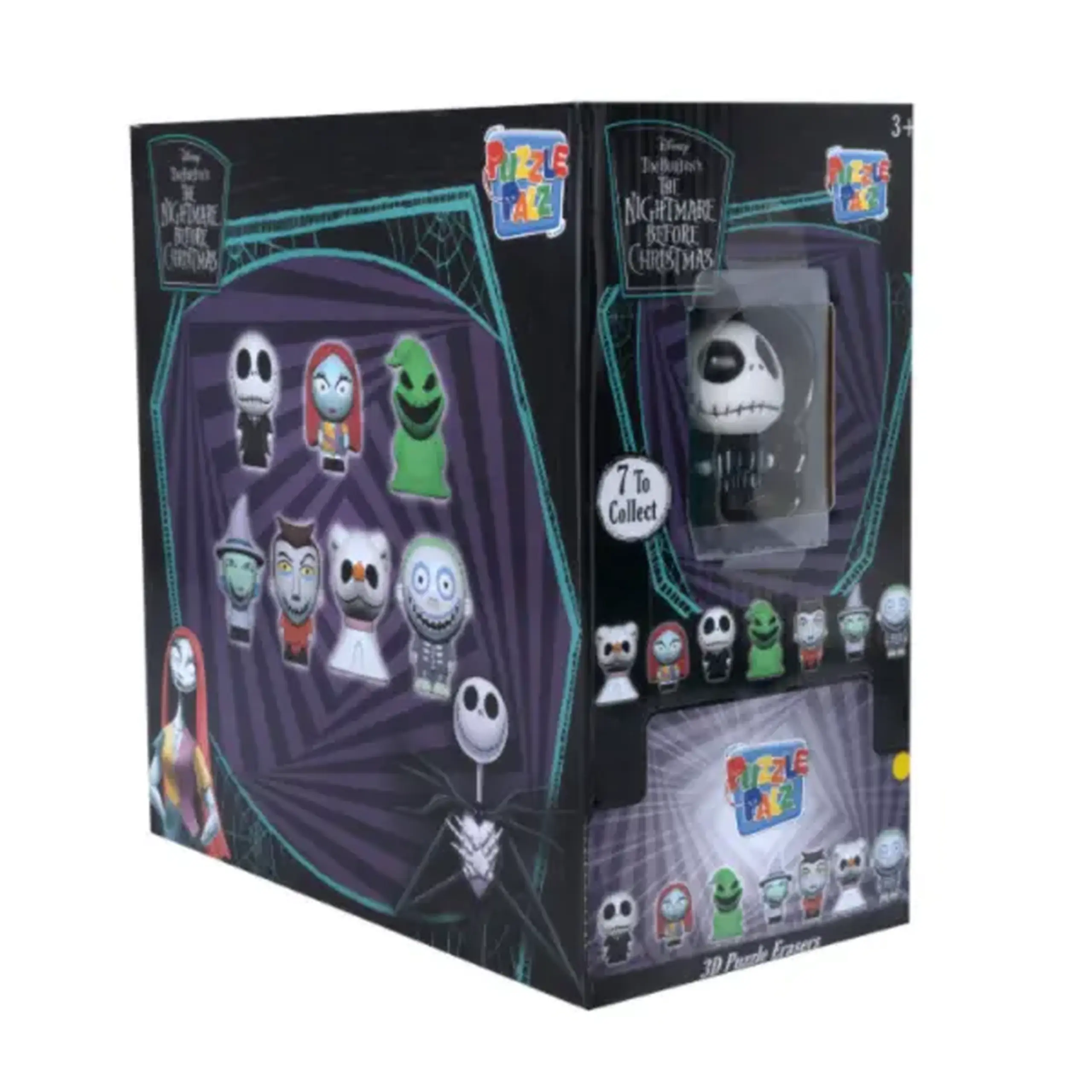 3D radieră din seria "Nightmare before Christmas", 7 modele