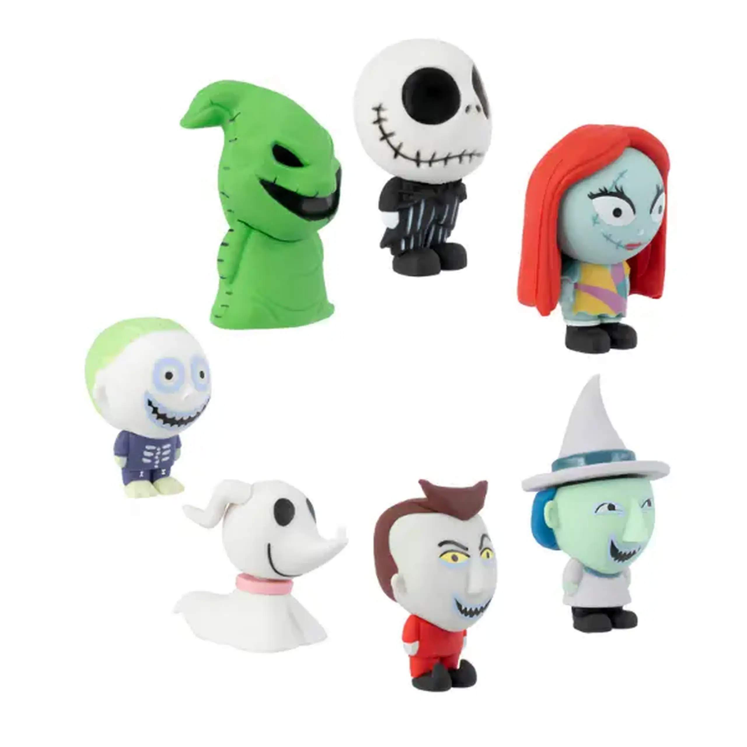 3D radieră din seria "Nightmare before Christmas", 7 modele