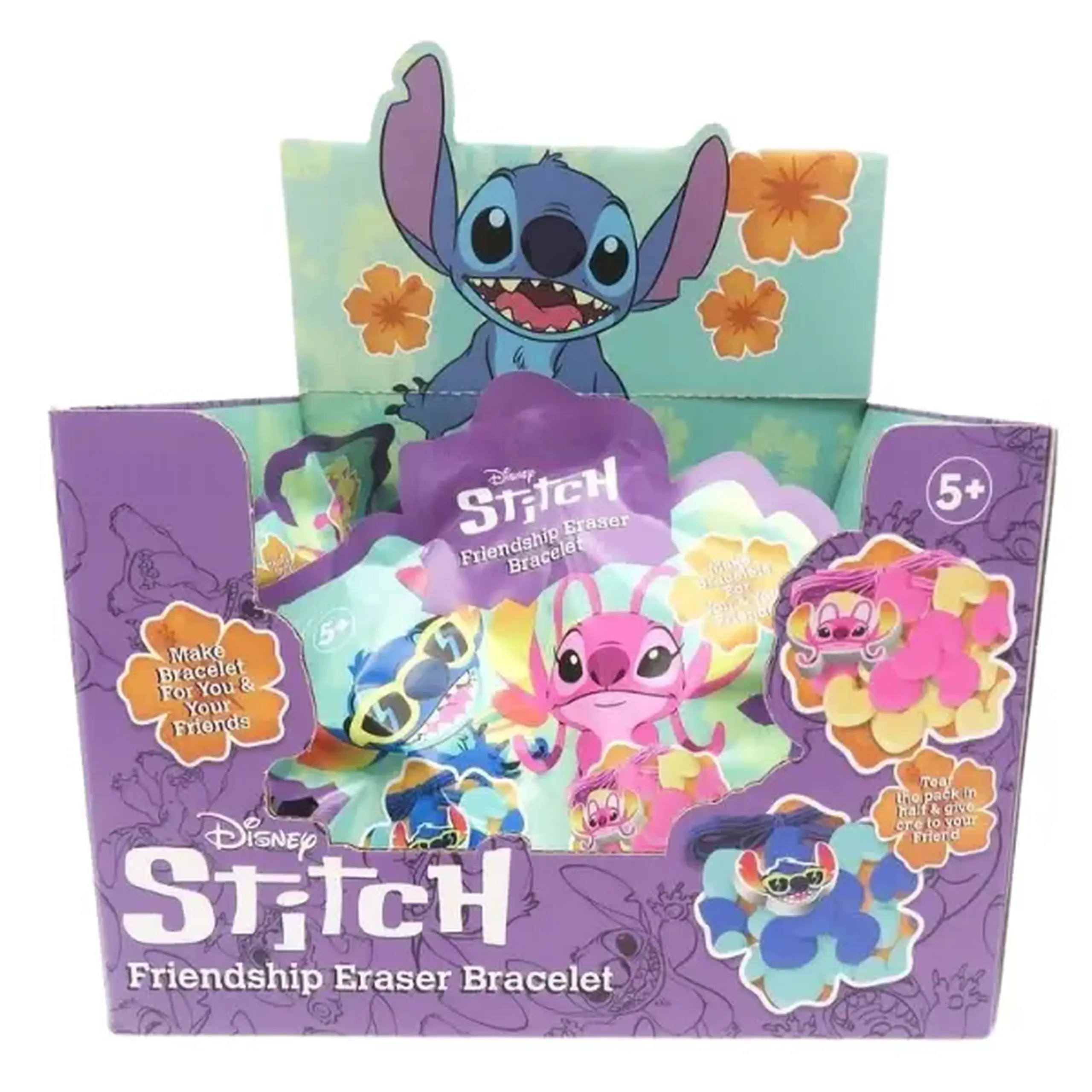 Set pentru crearea brățărilor din radieră, seria "Lilo și Stitch"