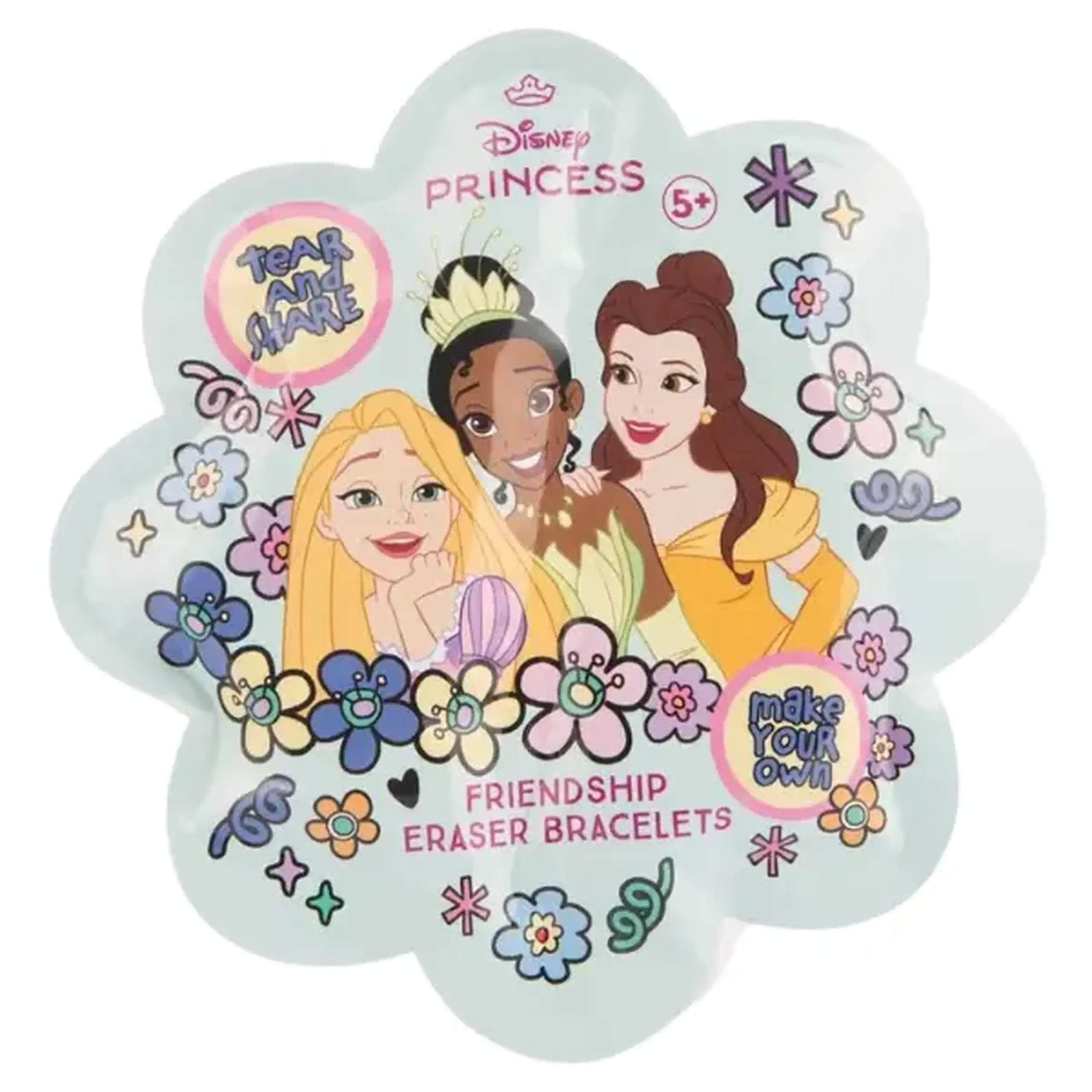 Set pentru crearea brățărilor din radieră, seria "Prințese Disney"