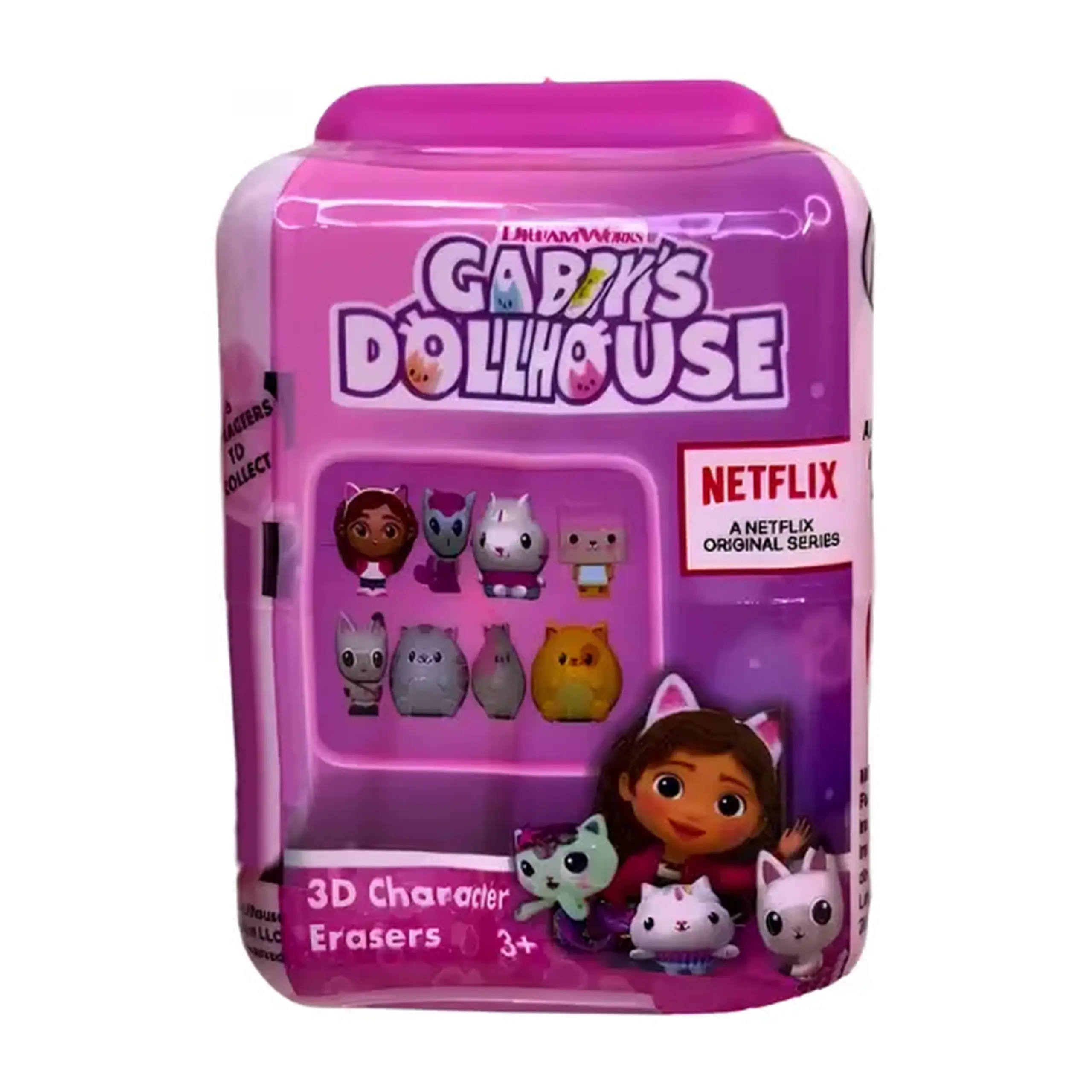 3D radieră din seria "Casa de păpuși a lui Gabby", 8 modele