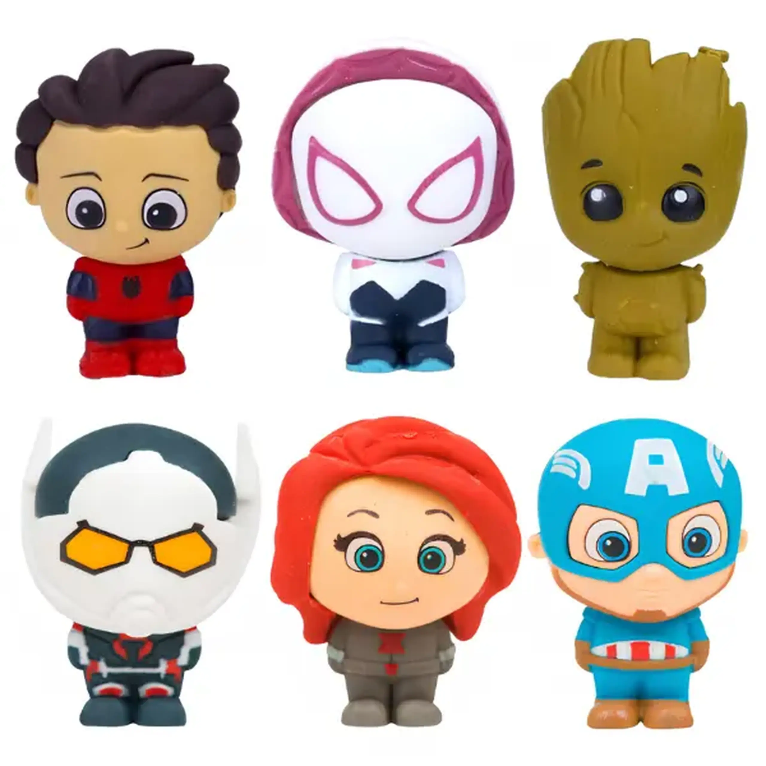 3D radieră din seria "Marvel", 6 modele