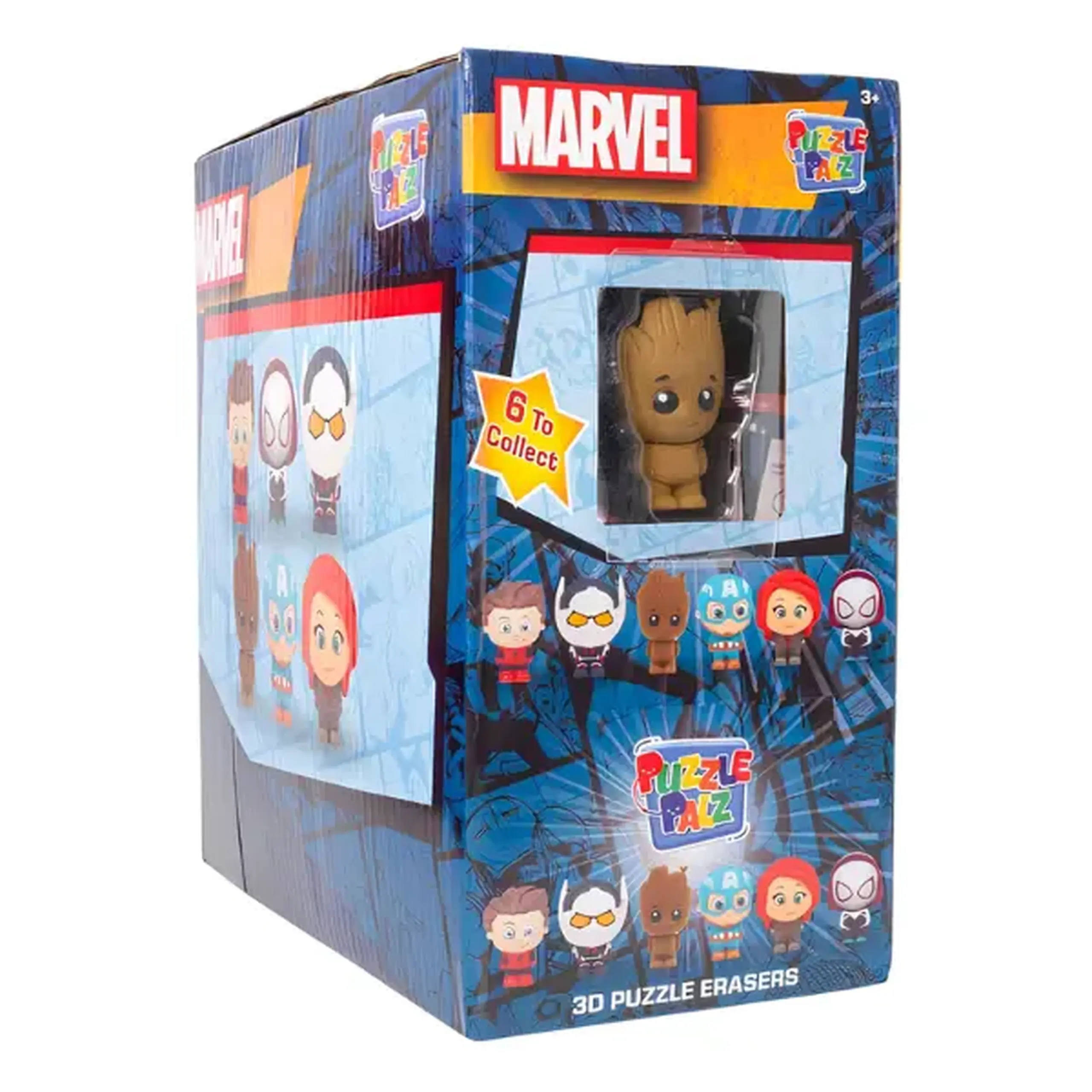 3D radieră din seria "Marvel", 6 modele