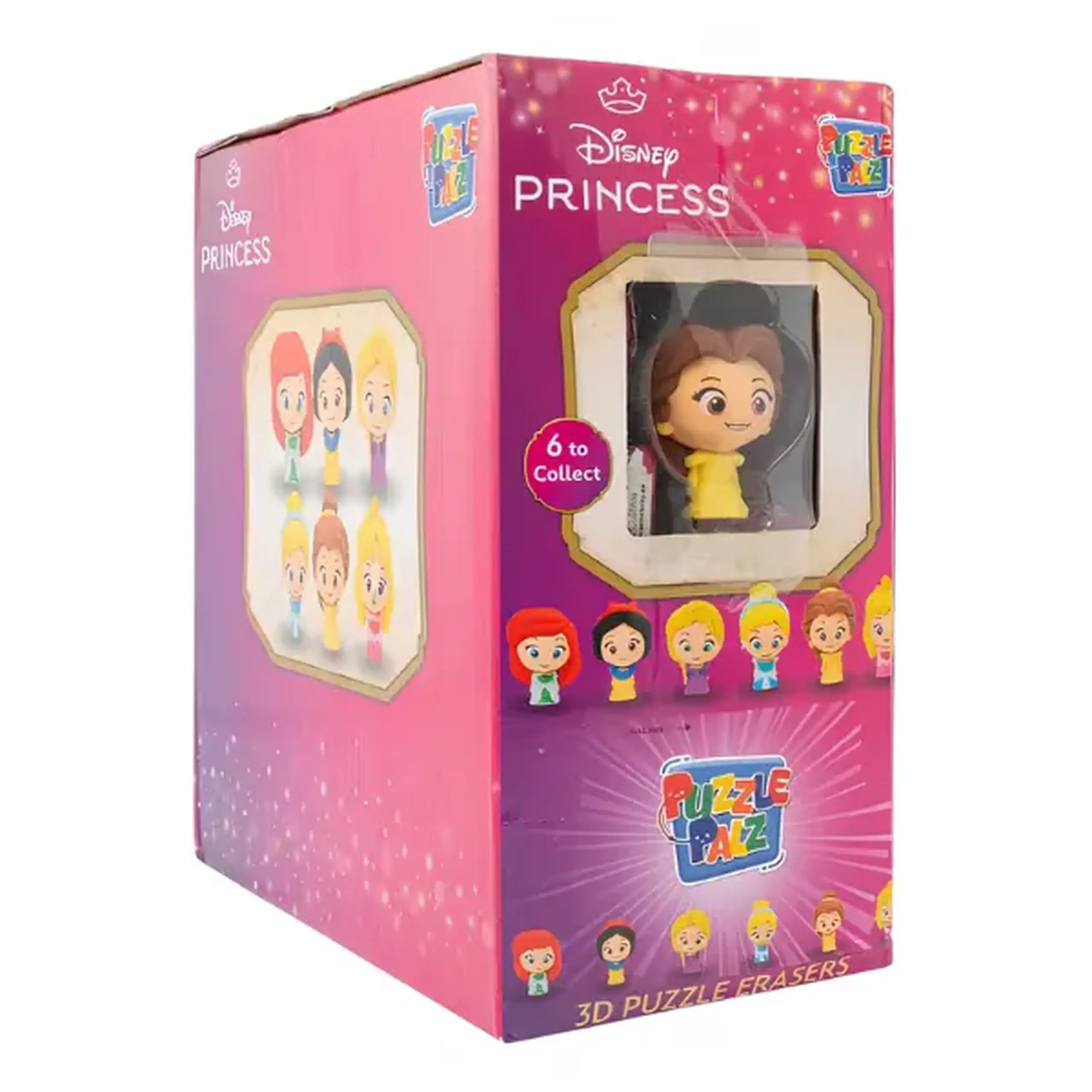 3D radieră din seria "Prințese Disney", 6 modele