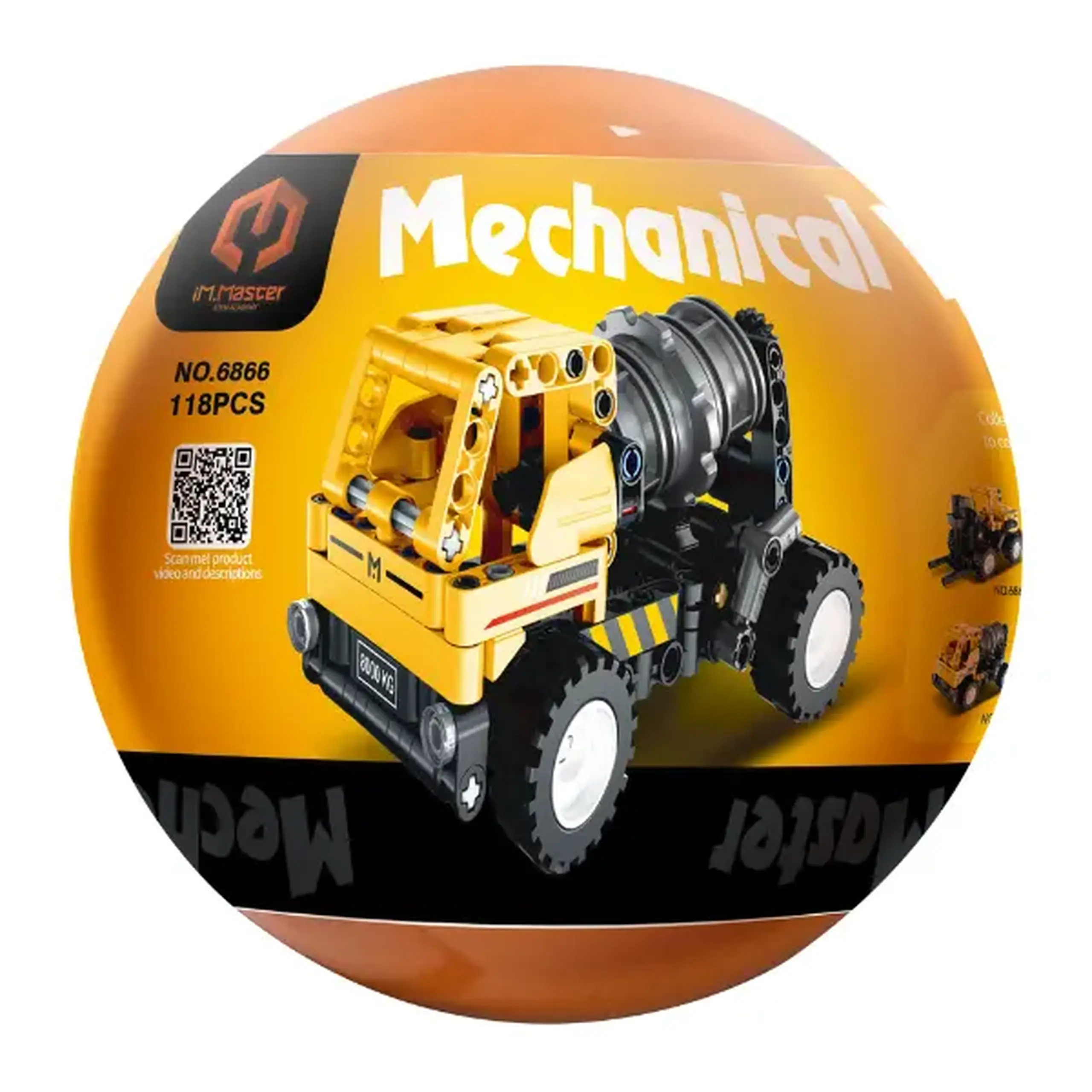 Set de construcție în ou iM Master Mechanical Master „Vehicule”, 6 modele, de la 114 pană la 122 elemente