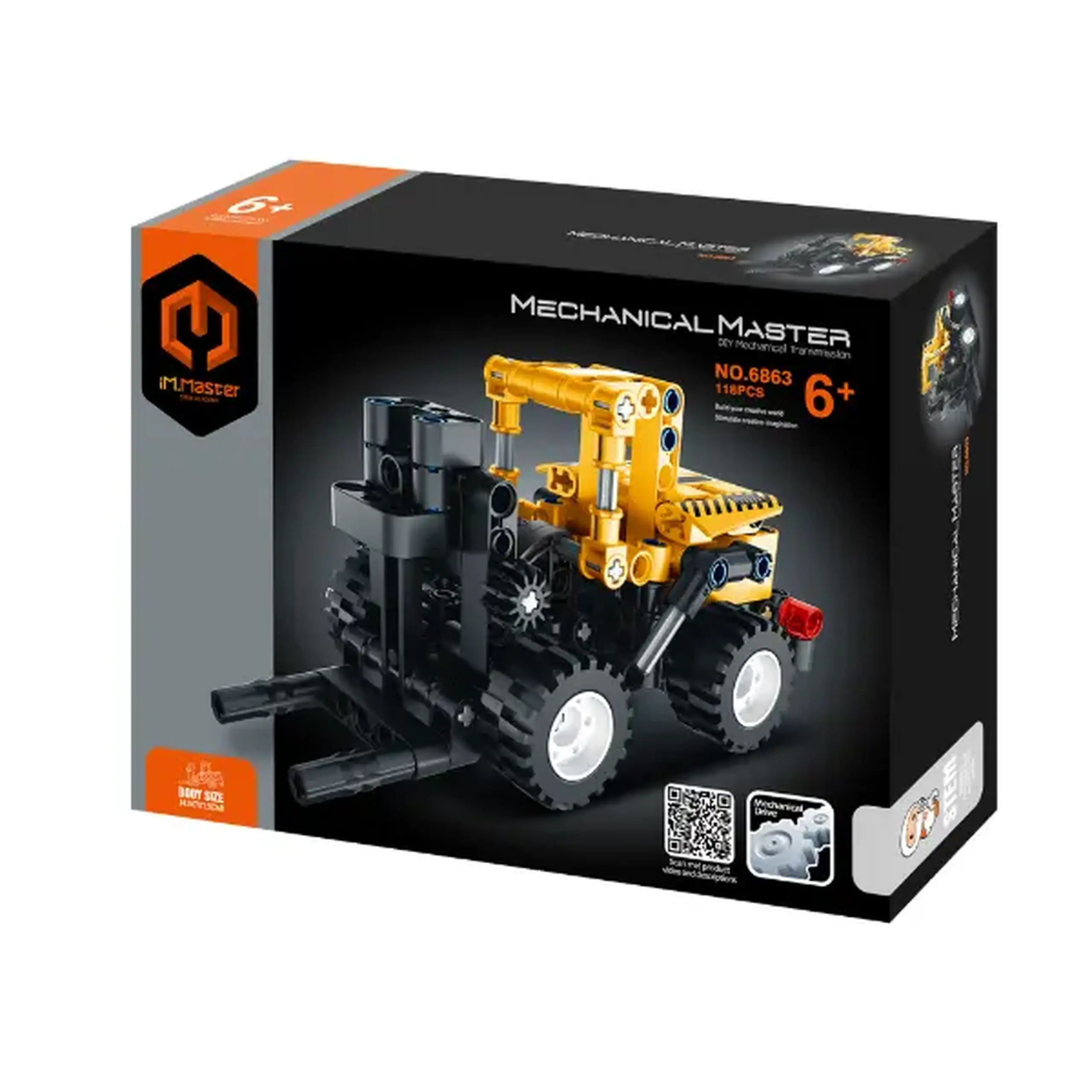 Set de construcție iM Master Mechanical Master „Vehicule”, 6 modele, de la 114 pană la 122 elemente