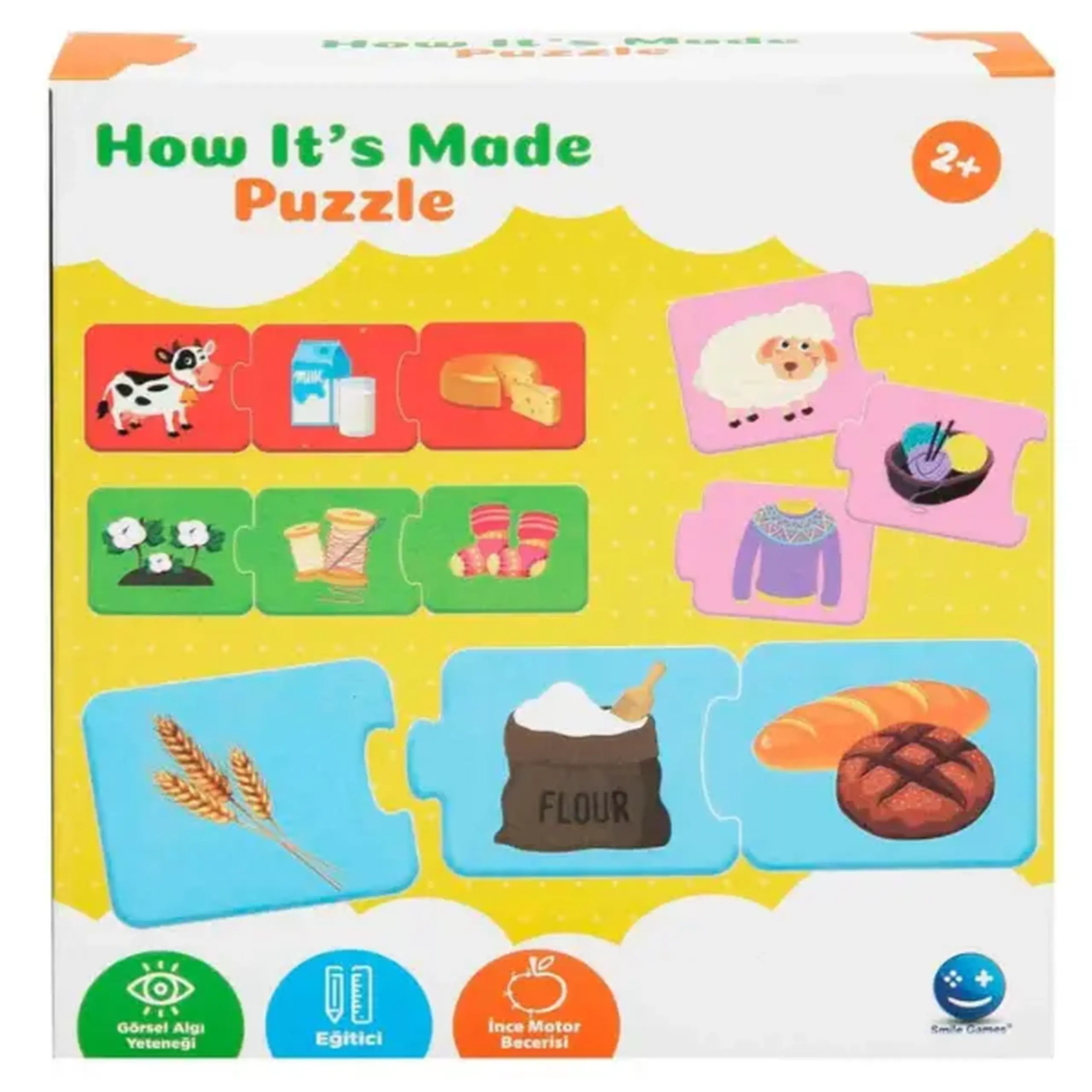 Puzzle "Cum se fabrică?", 30 piese