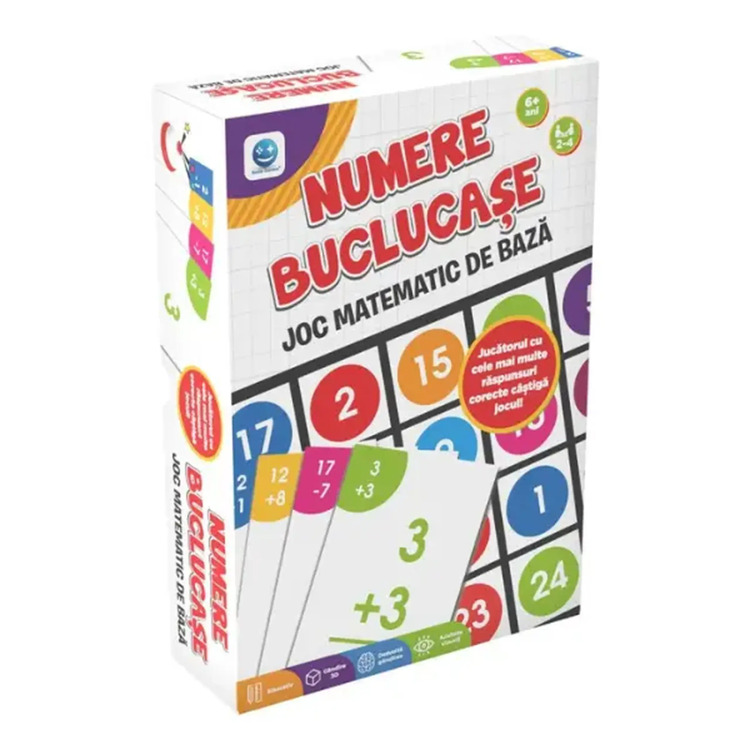 Joc educativ "Numere Buclucașe”, ro.