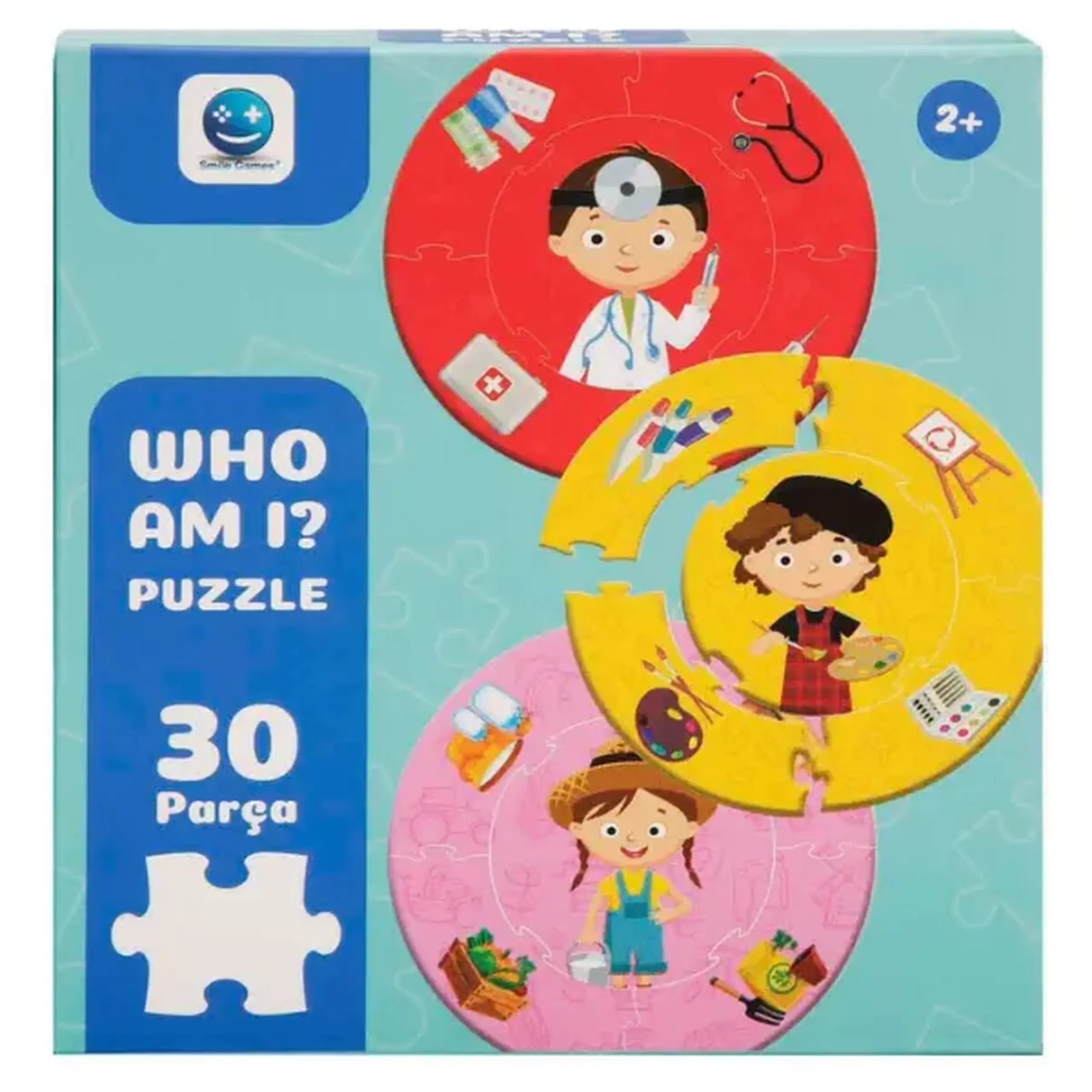 Puzzle "Cine Sunt?", 30 piese