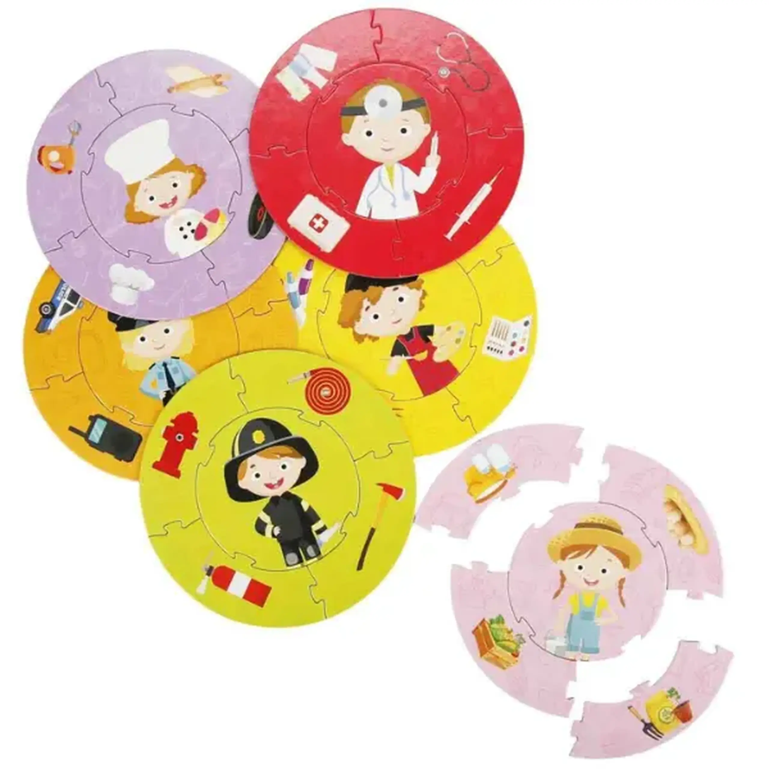 Puzzle "Cine Sunt?", 30 piese