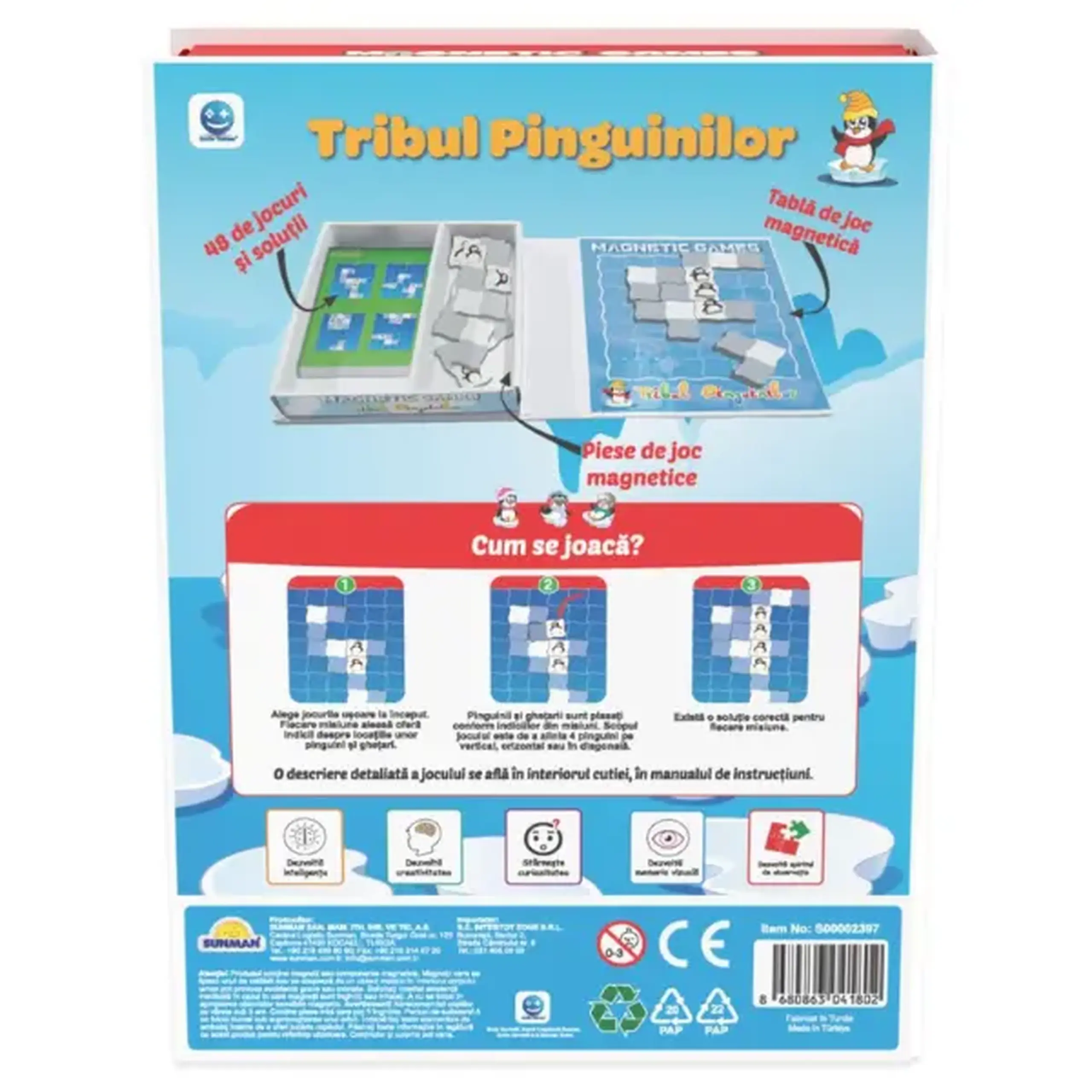 Joc educativ „Tribul pinguinilor”, ro.