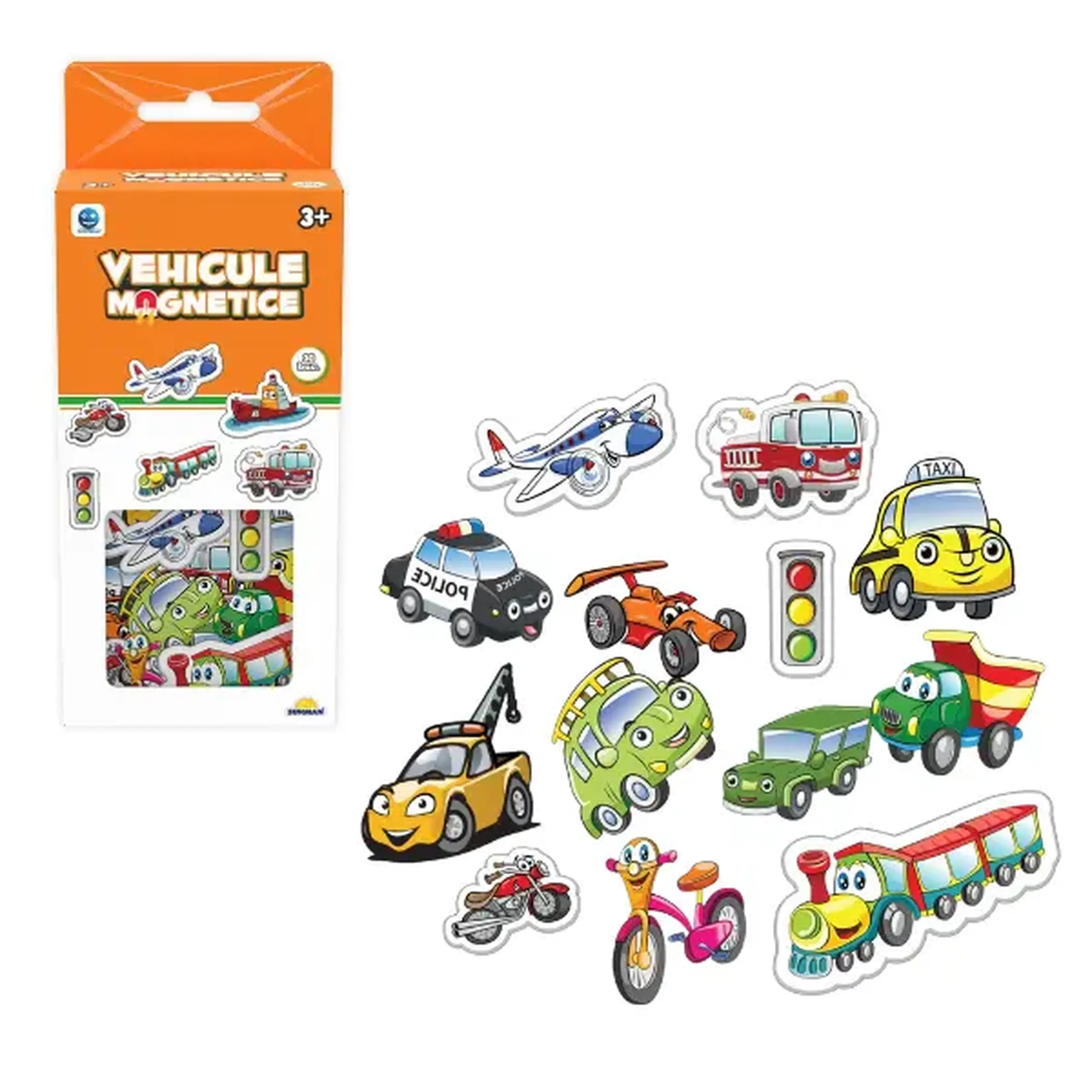 Joc de masă „Vehicule magnetice”