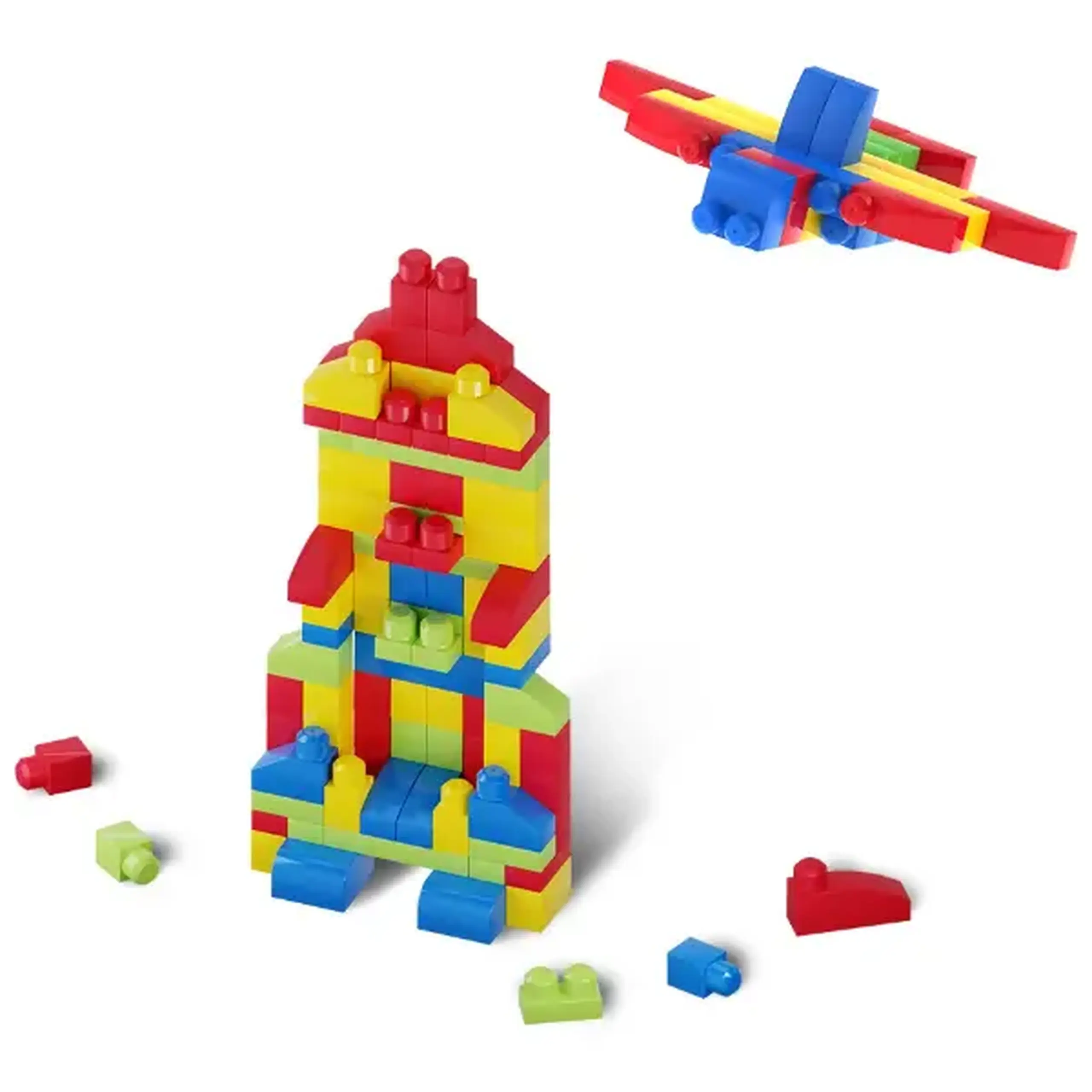 Set de construcție cu blocuri strălucitoare "Play Blox", 56 piese