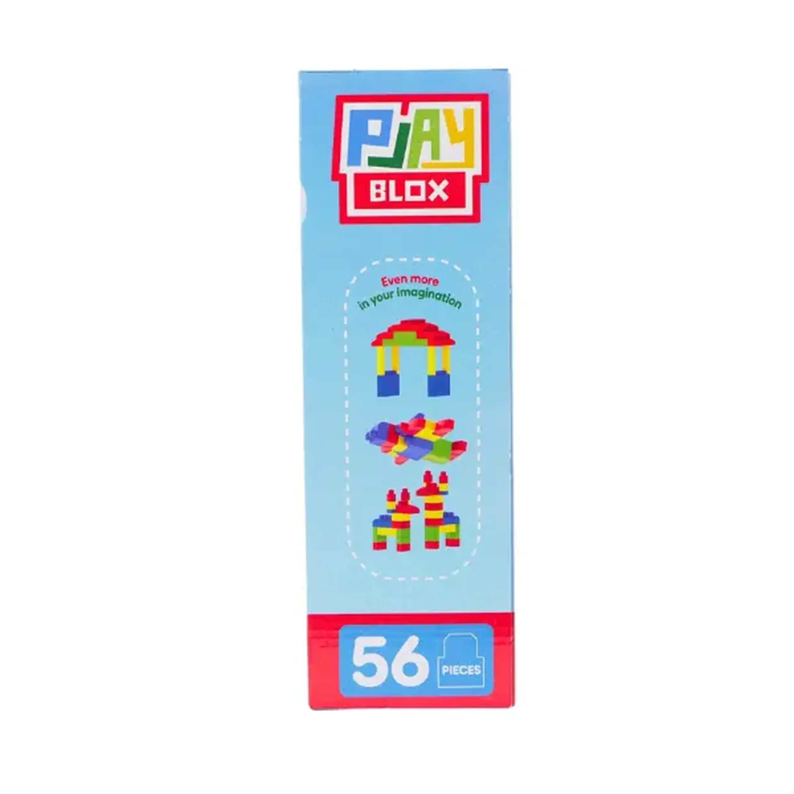Set de construcție cu blocuri strălucitoare "Play Blox", 56 piese