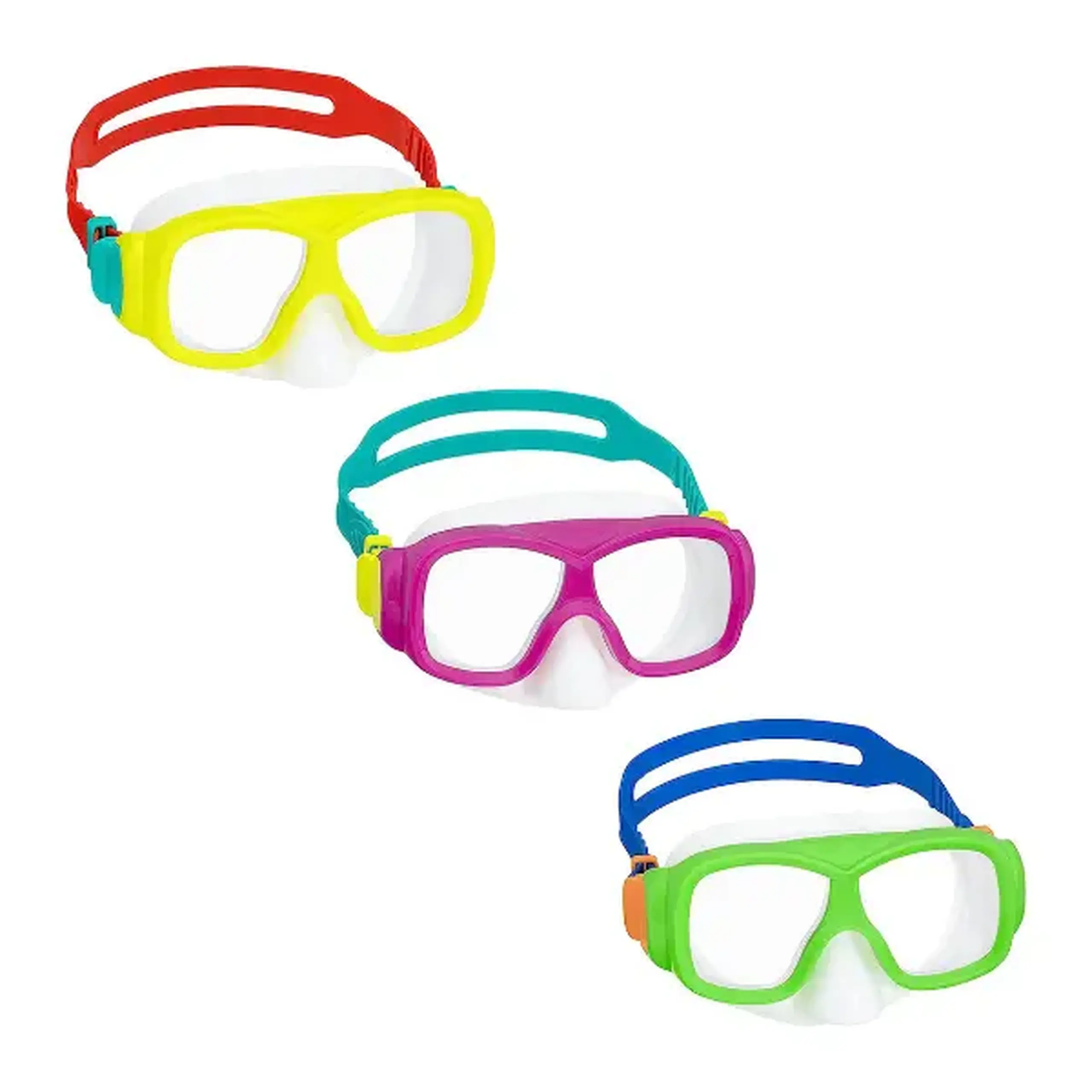 Bestway Mască pentru înot "Aquanaut", 7+, 3 modele