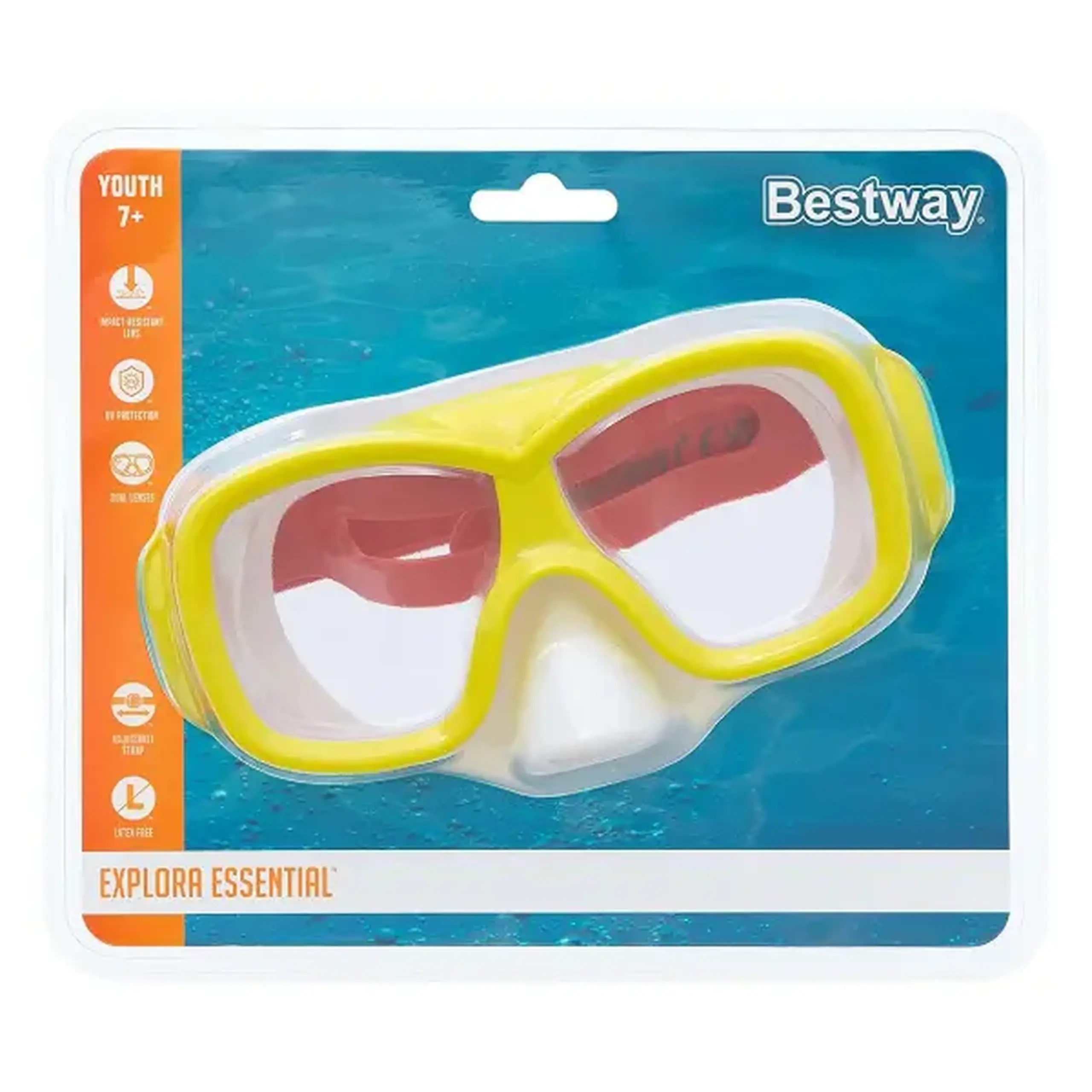 Bestway Mască pentru înot "Aquanaut", 7+, 3 modele
