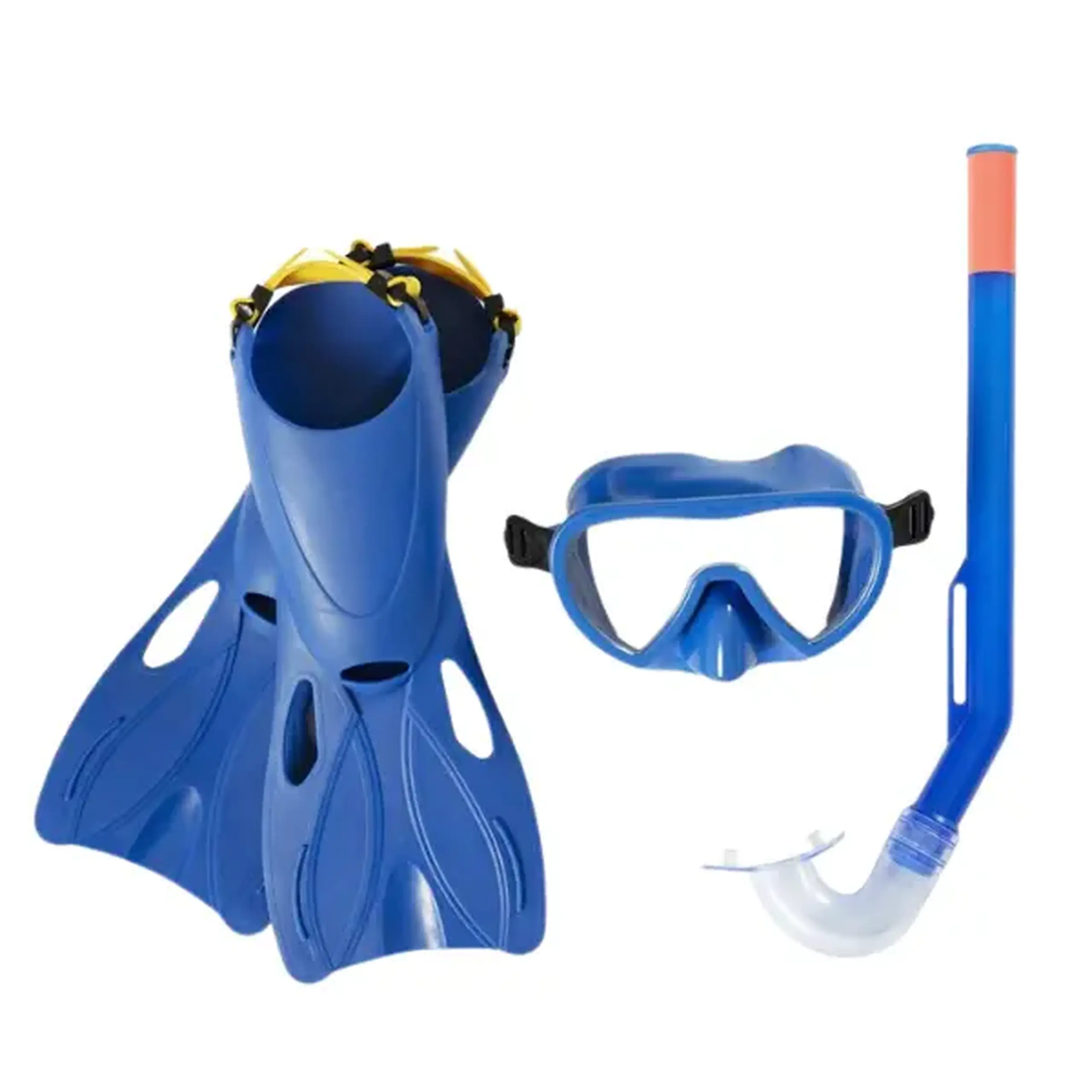 Bestway Set de înot (labe, mască, snorkel), 2 culori