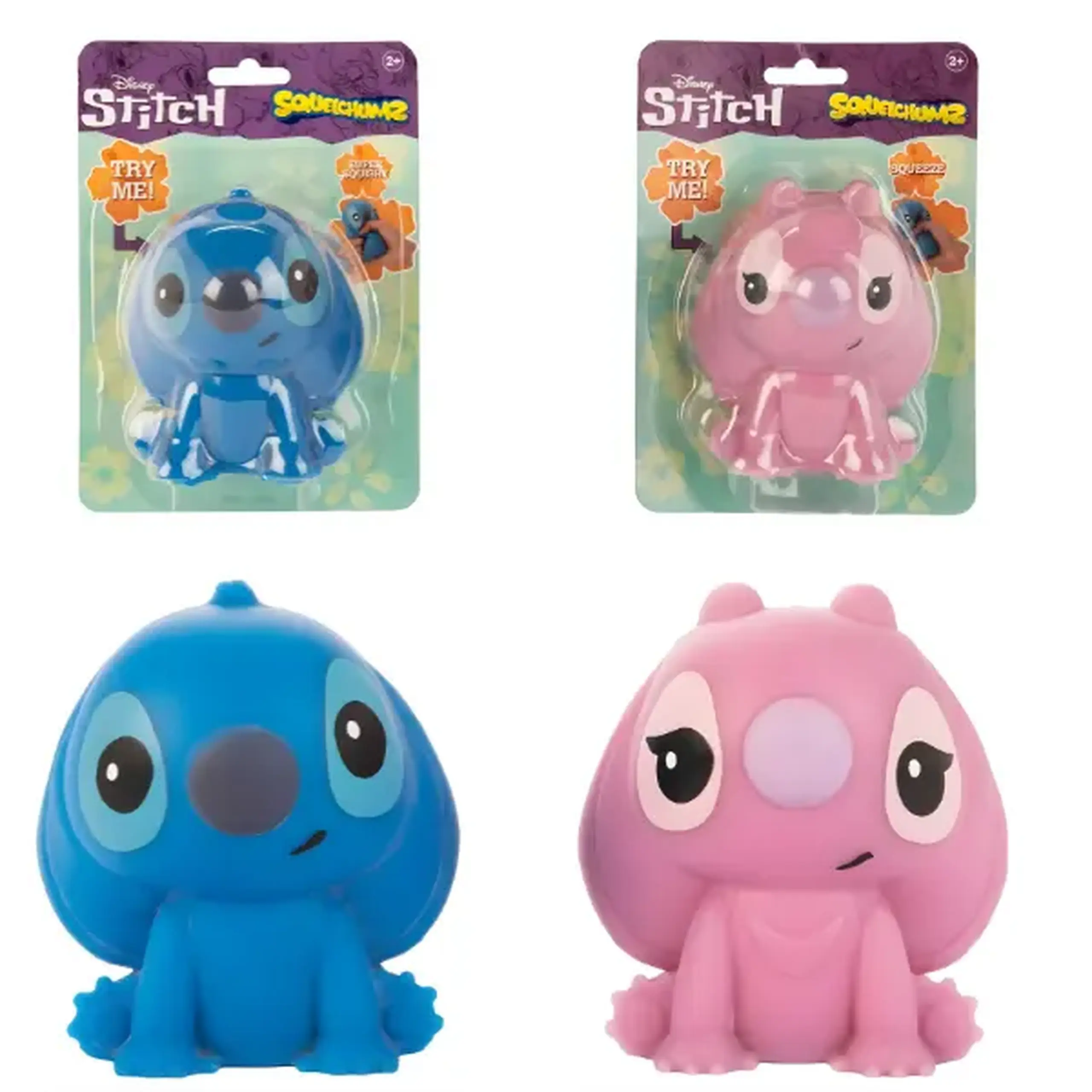Jucăria anti-stres "Squelchums Stitch", 2 modele