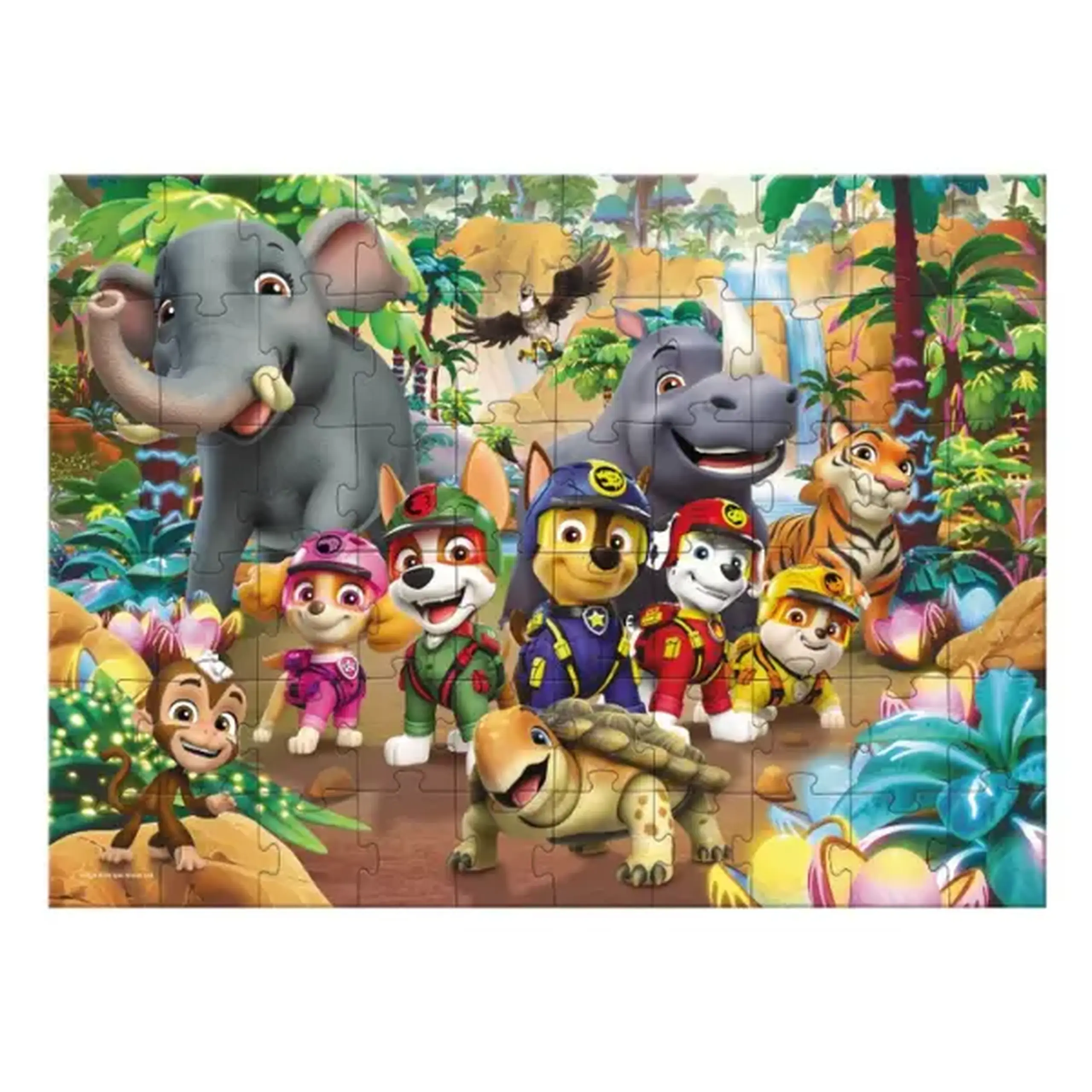Puzzle "Jungla", seria Patrula cățelușilor, 60 elem.