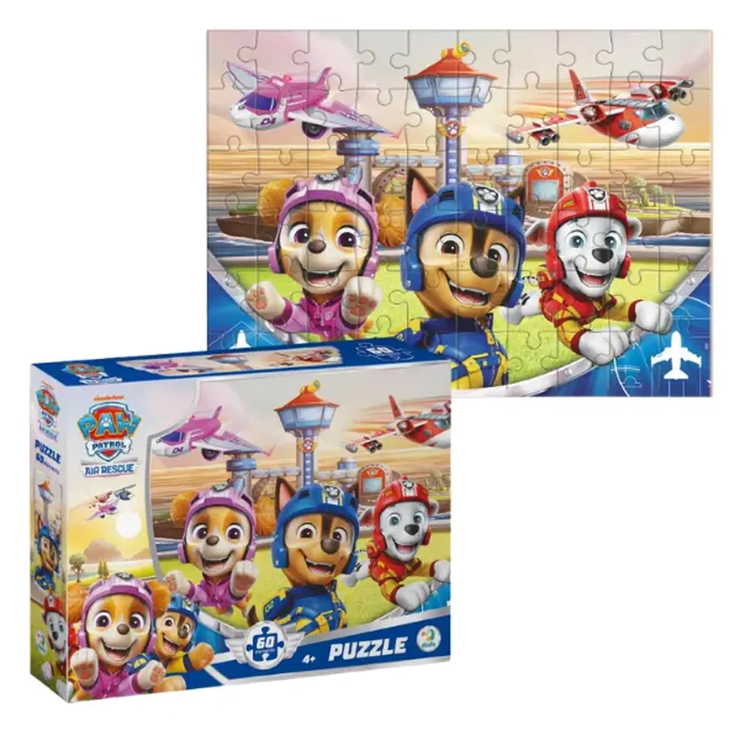 Puzzle "Echipajul aerian", seria Patrula cățelușilor, 60 elem.