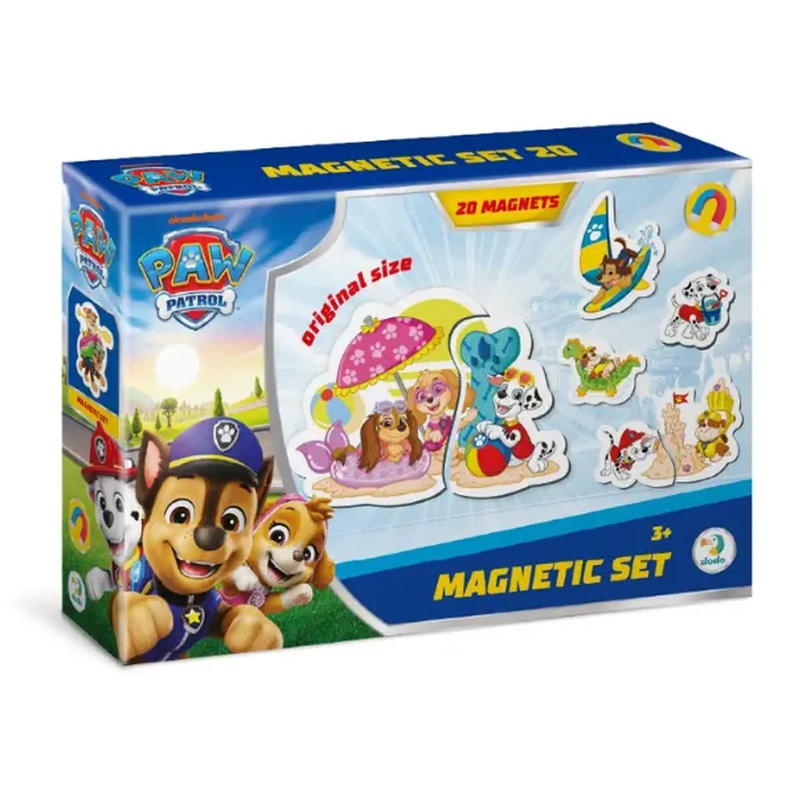 Set magneți "Dispoziție însorită", seria Patrula cățelușilor, 20 elem.