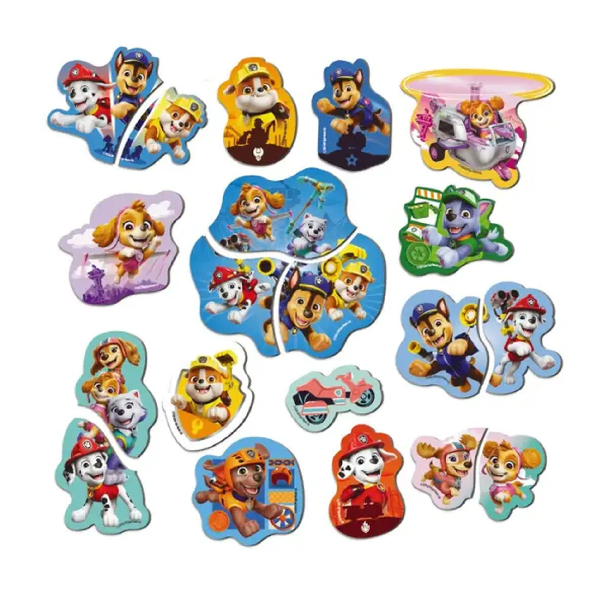 Set magneți "Căţeluşi salvatori", seria Patrula cățelușilor, 20 elem.