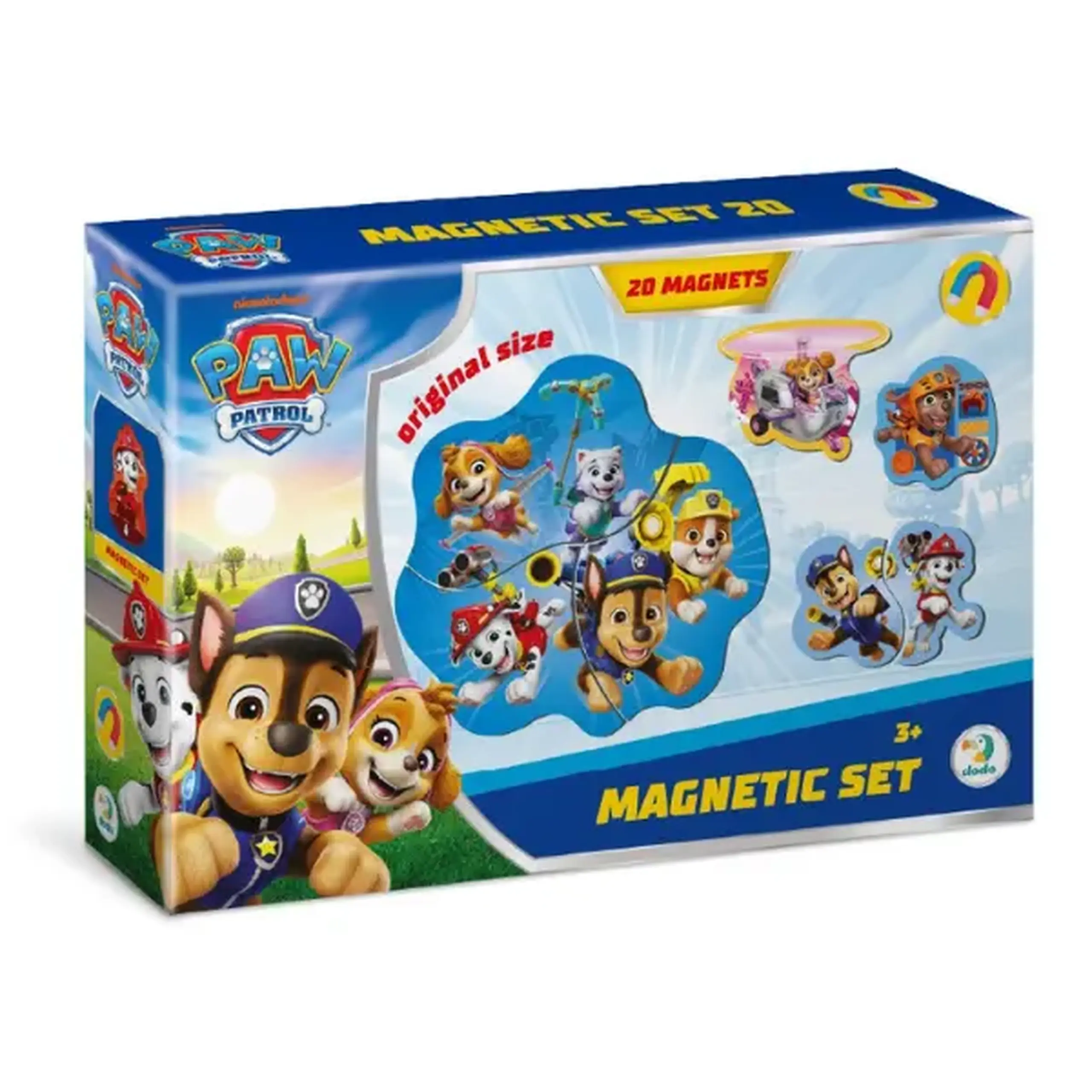 Set magneți "Căţeluşi salvatori", seria Patrula cățelușilor, 20 elem.