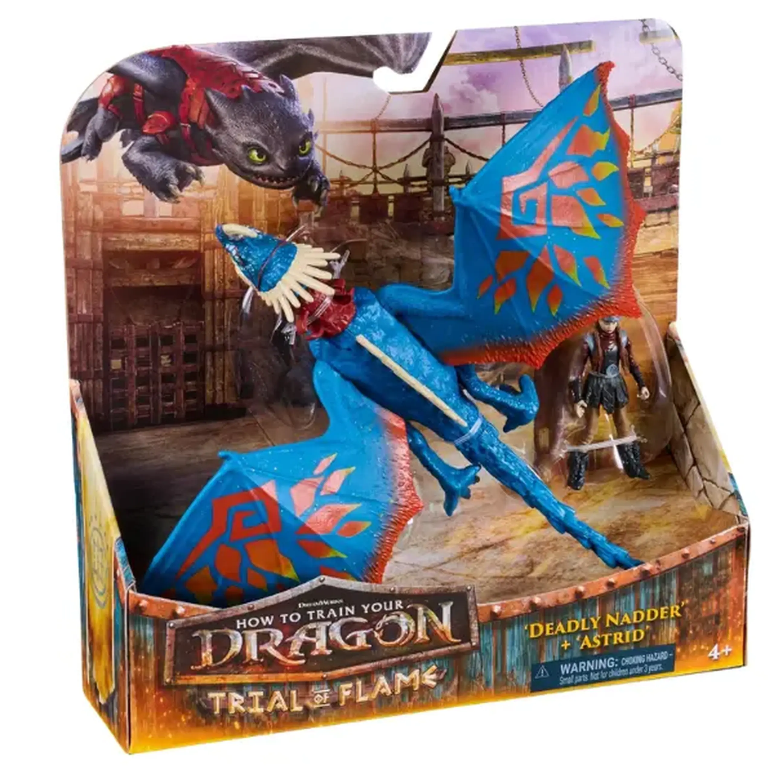 „Cum să-ți dresezi dragonul: Dragonul Deadly Nadder și Astrid”
