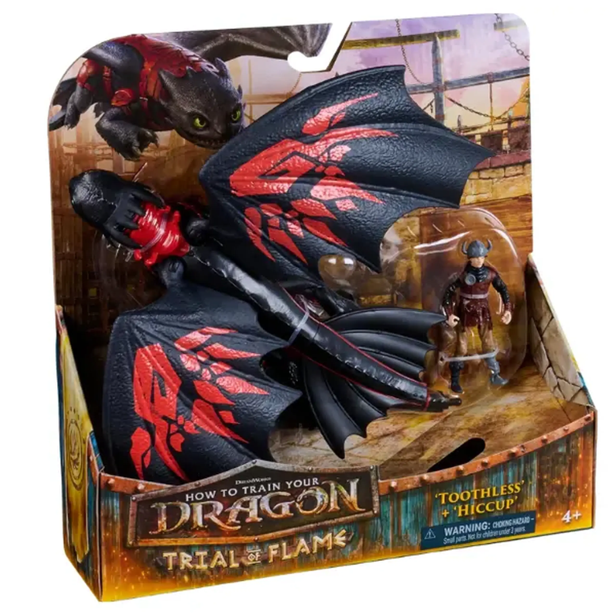 „Cum să-ți dresezi dragonul: Dragonul Toothless și Hiccup”