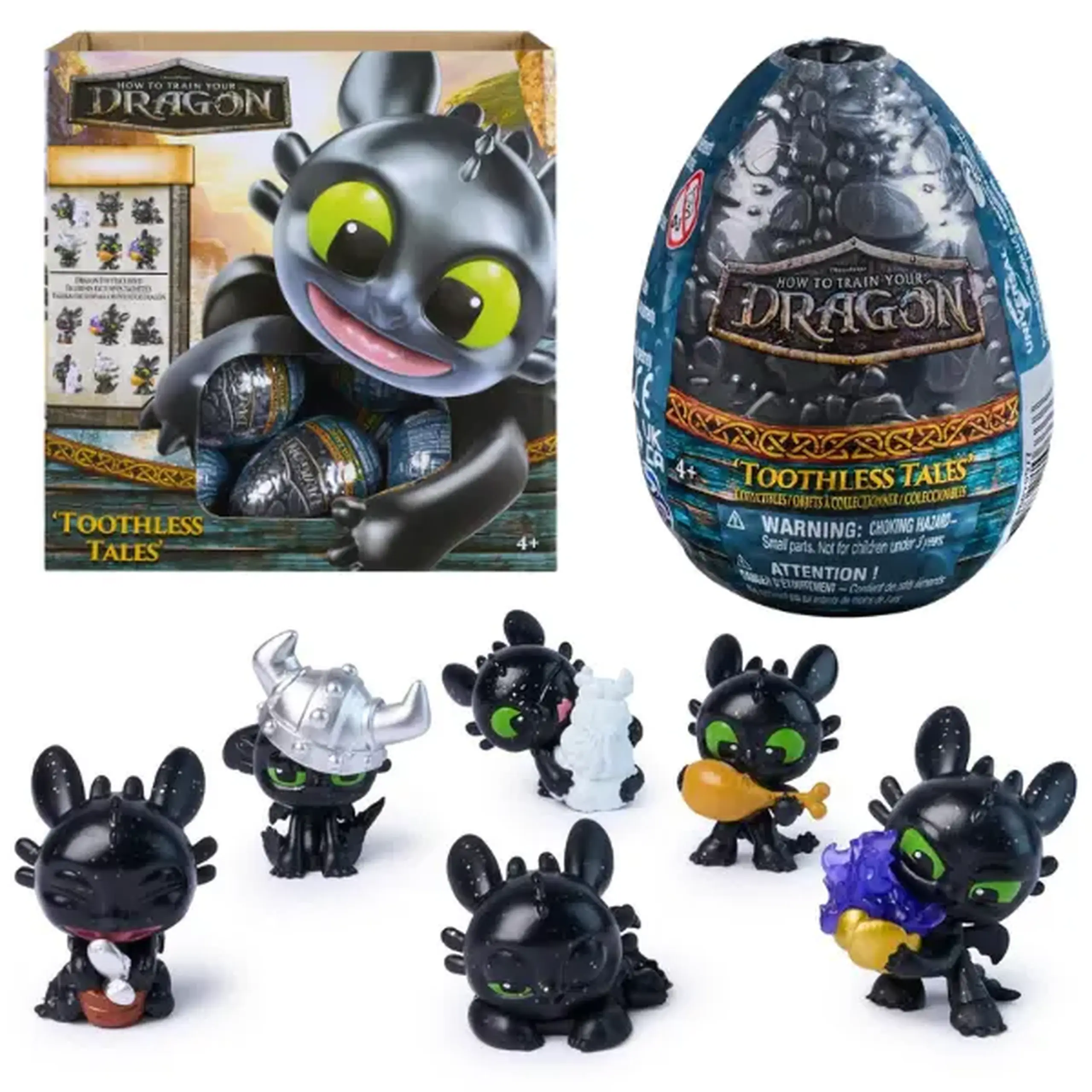„Cum să-ți dresezi dragonul: Figurină surpriză Toothless”, 12 modele